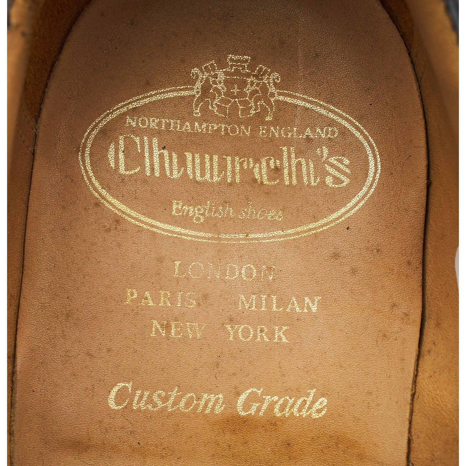 'Cranfield' Black Leather Derby UK 8 F - Image 6