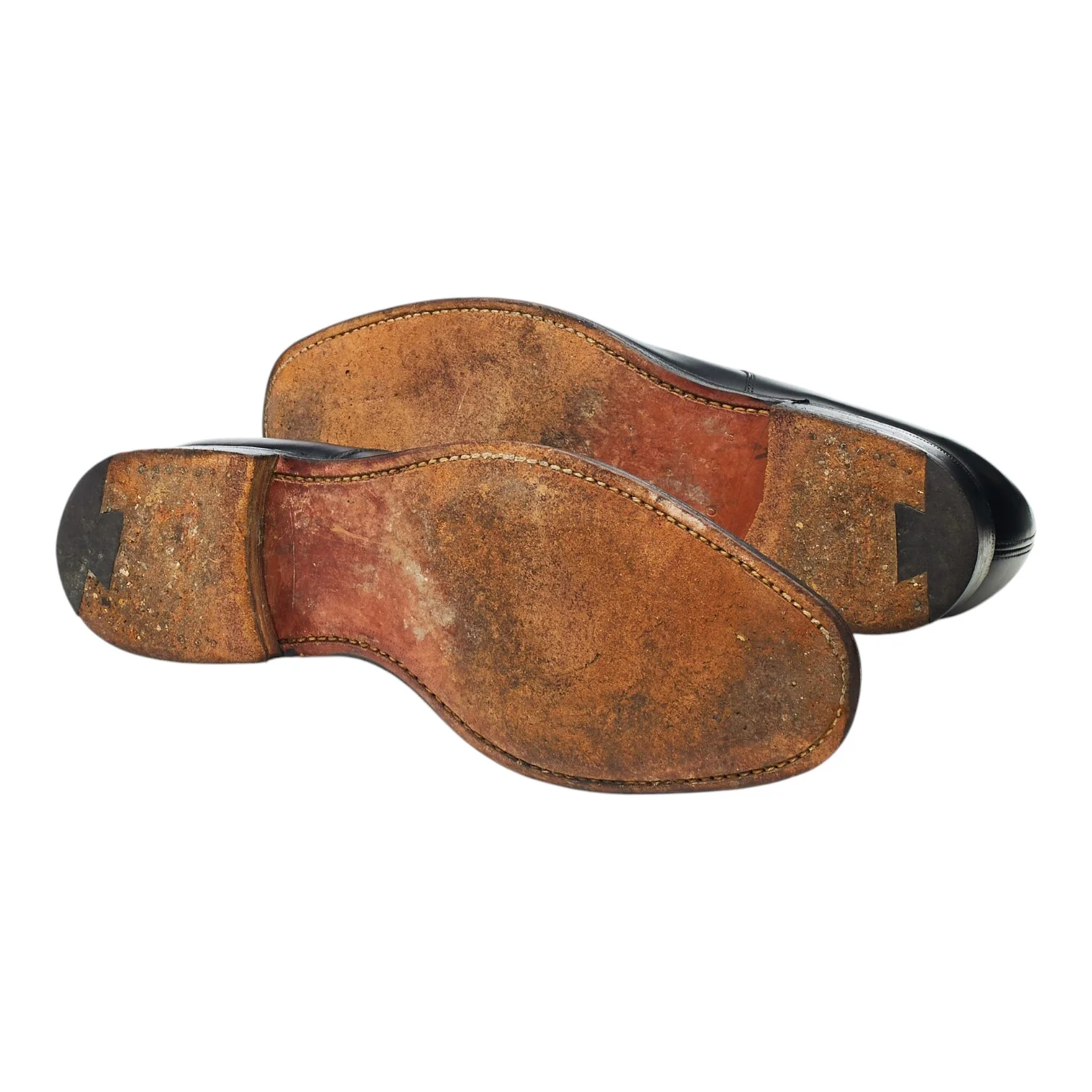 'Cranfield' Black Leather Derby UK 9 H - Image 5