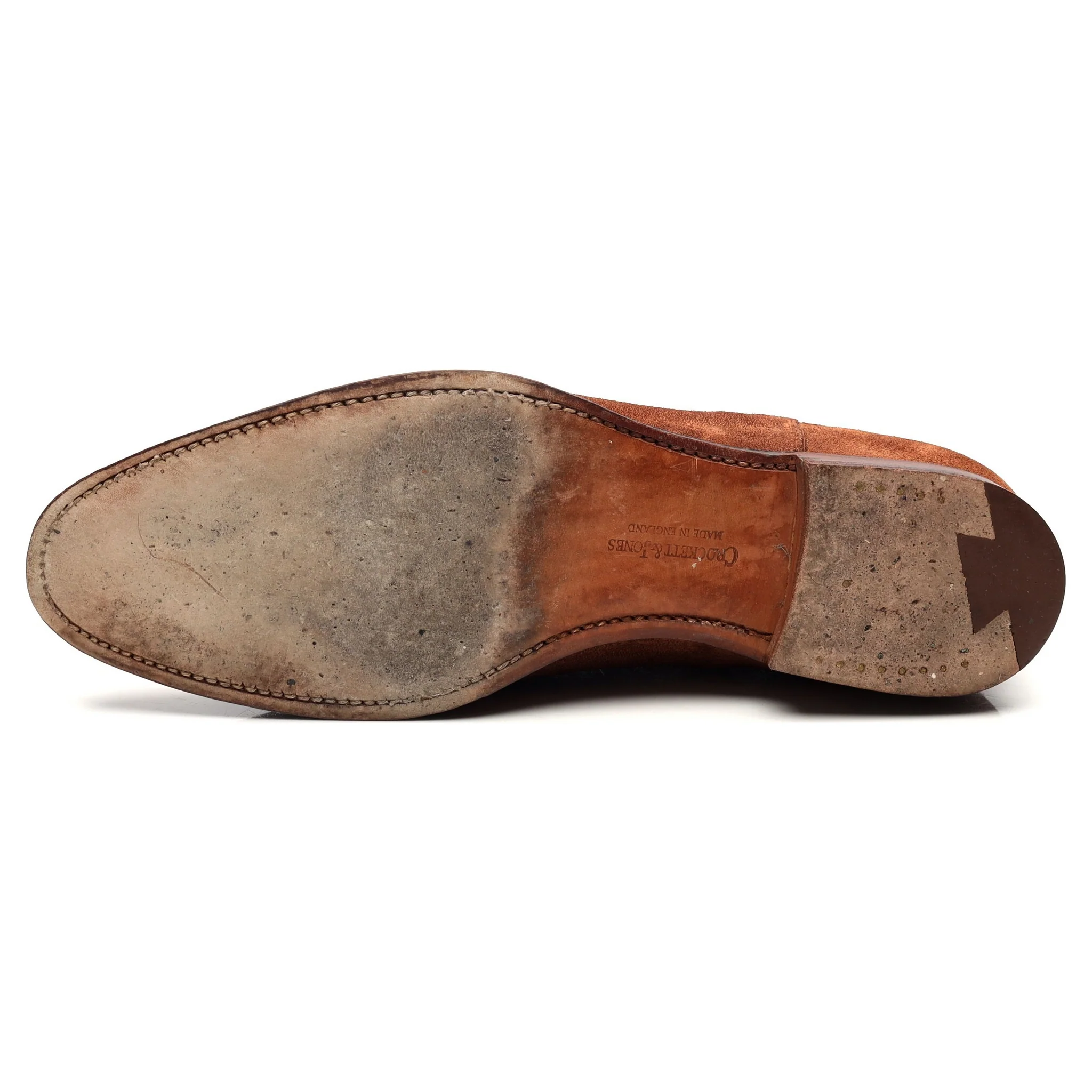 'Cranford 3' Tan Brown Suede Chelsea Boots UK 7 E - Image 10
