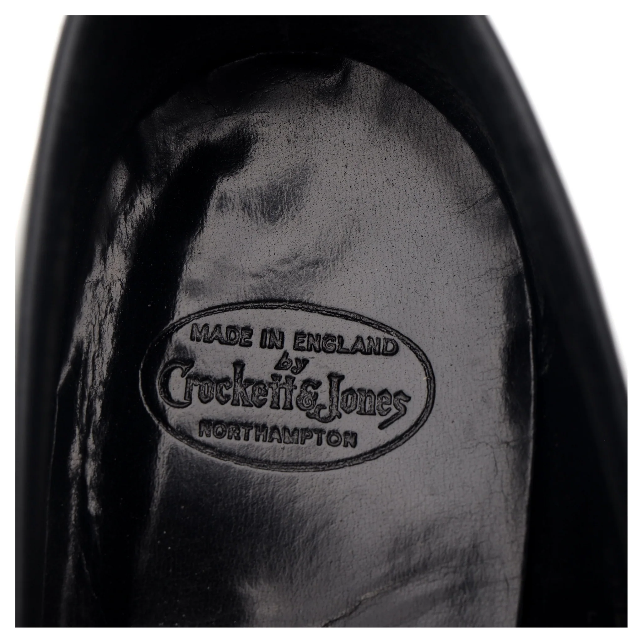 'Marston' Black Leather Loafers UK 8 E - Image 12