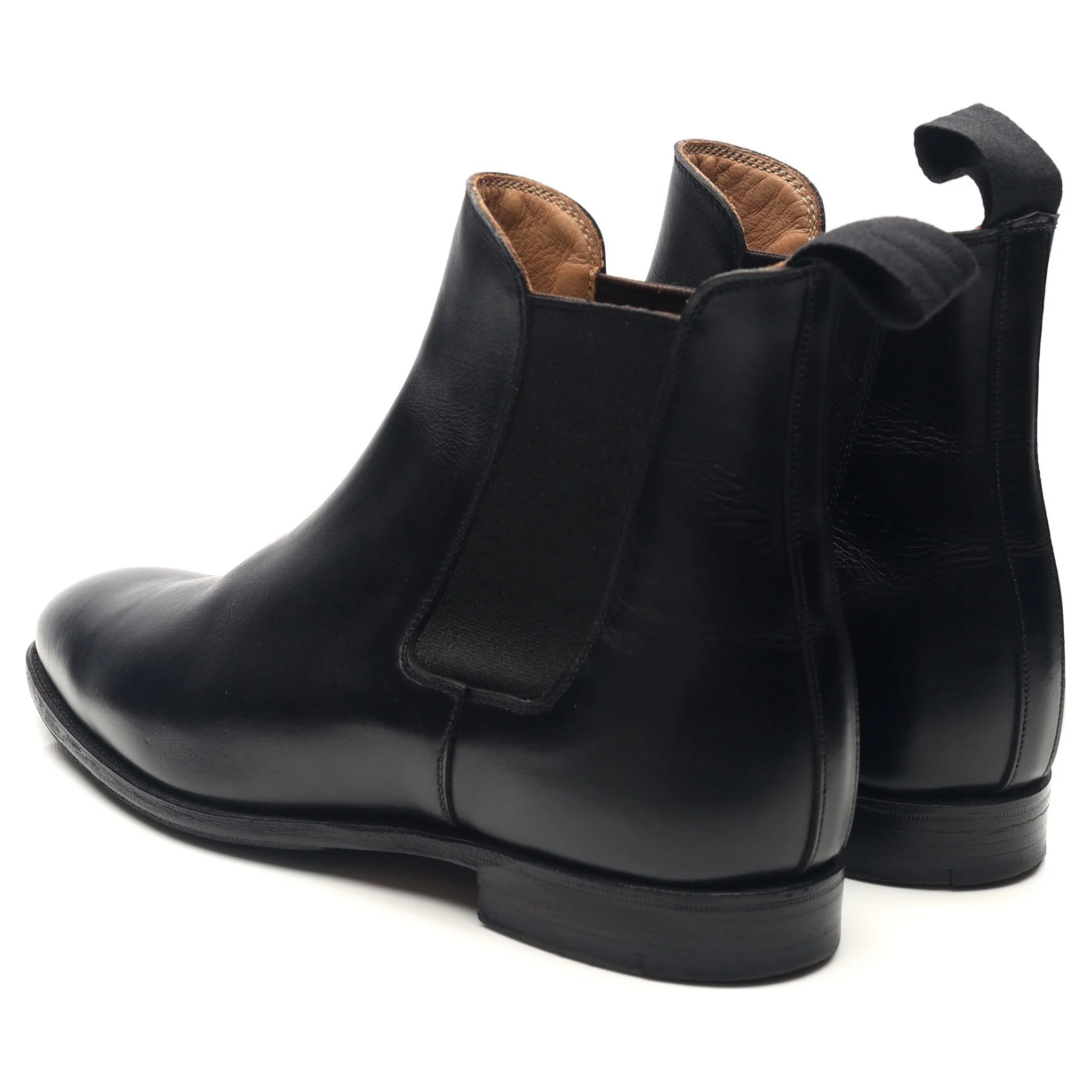 Women's 'Bonnie' Black Leather Chelsea Boots UK 5 C - Image 3