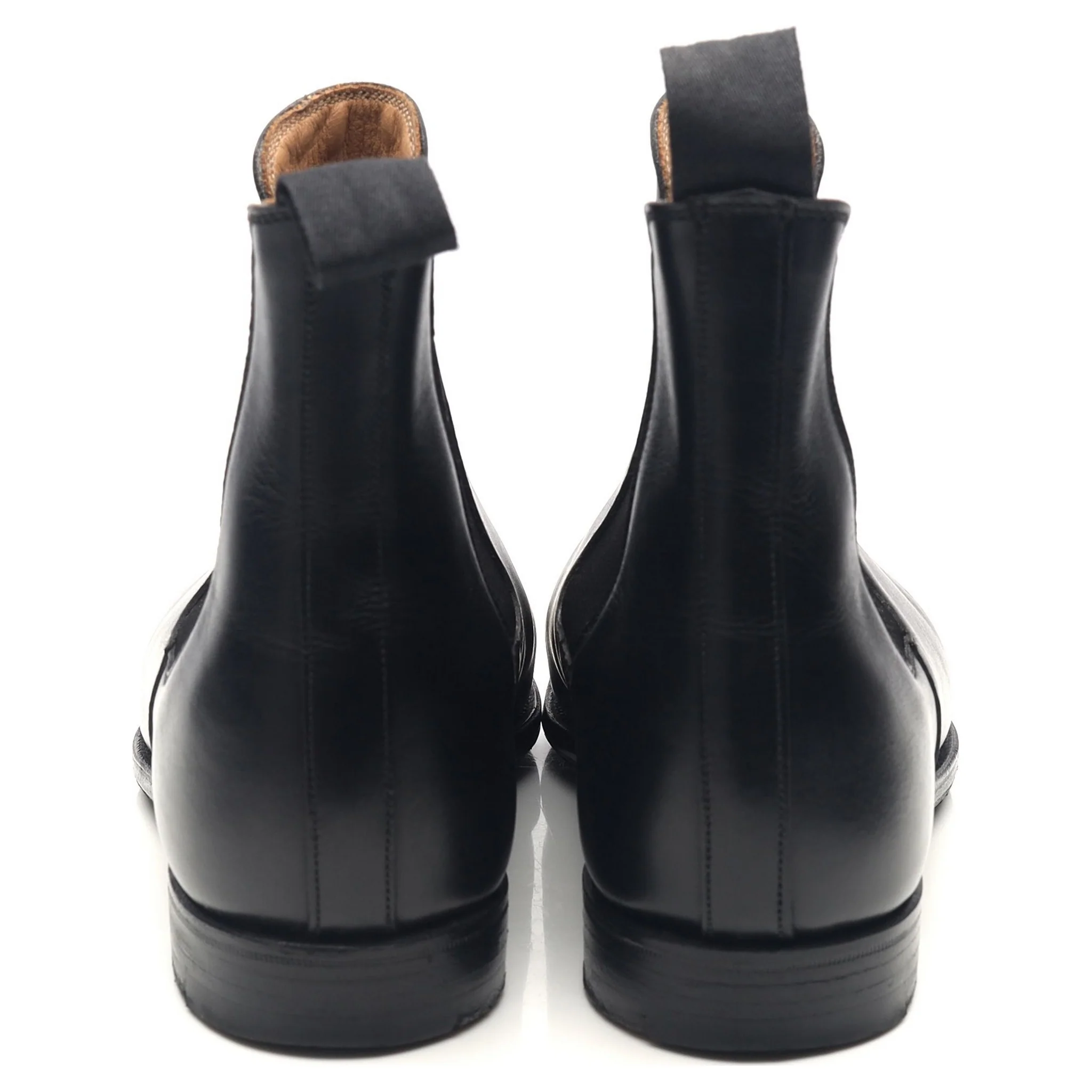 Women's 'Bonnie' Black Leather Chelsea Boots UK 5 C - Image 4
