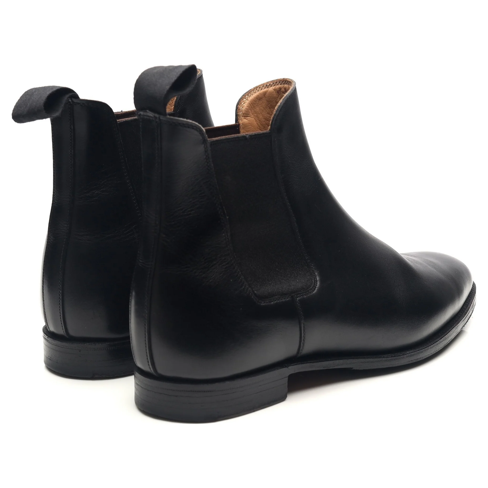 Women's 'Bonnie' Black Leather Chelsea Boots UK 5 C - Image 5