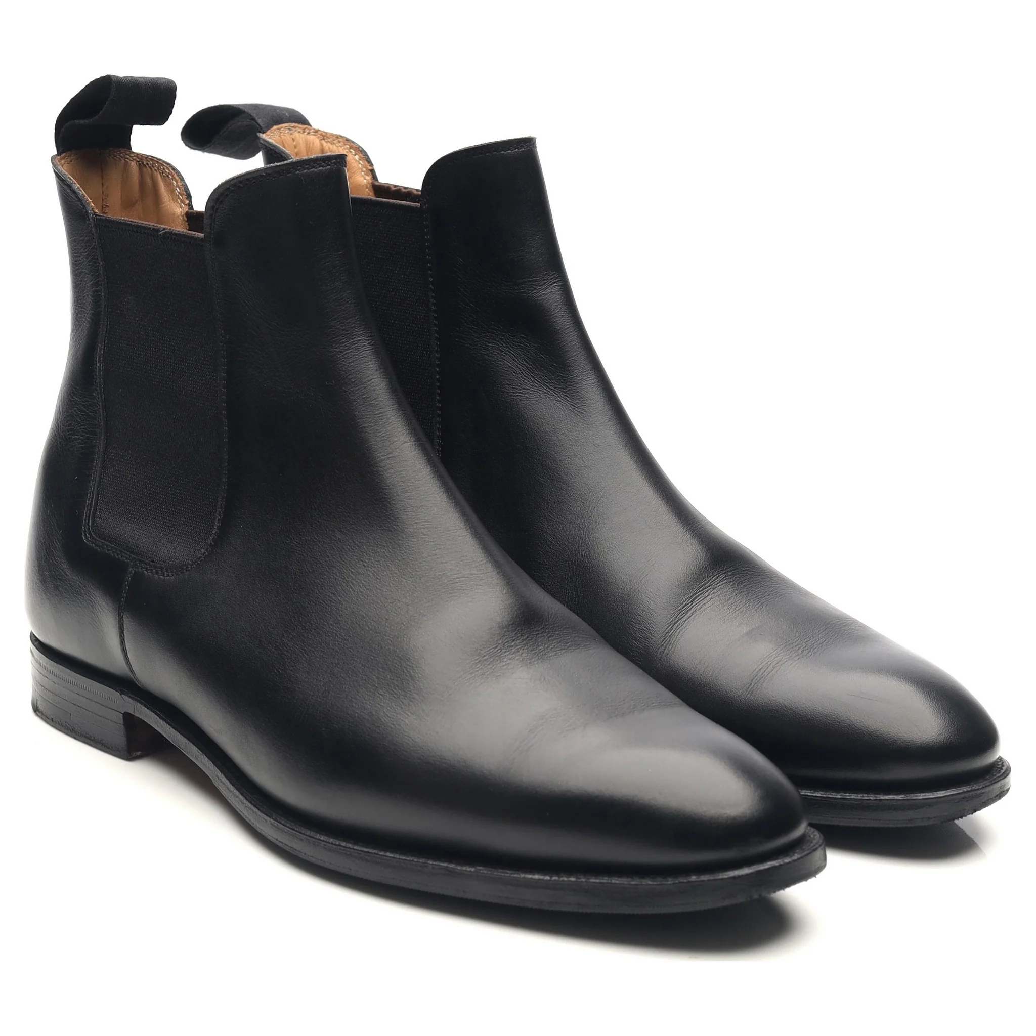 Women's 'Bonnie' Black Leather Chelsea Boots UK 5 C - Image 7