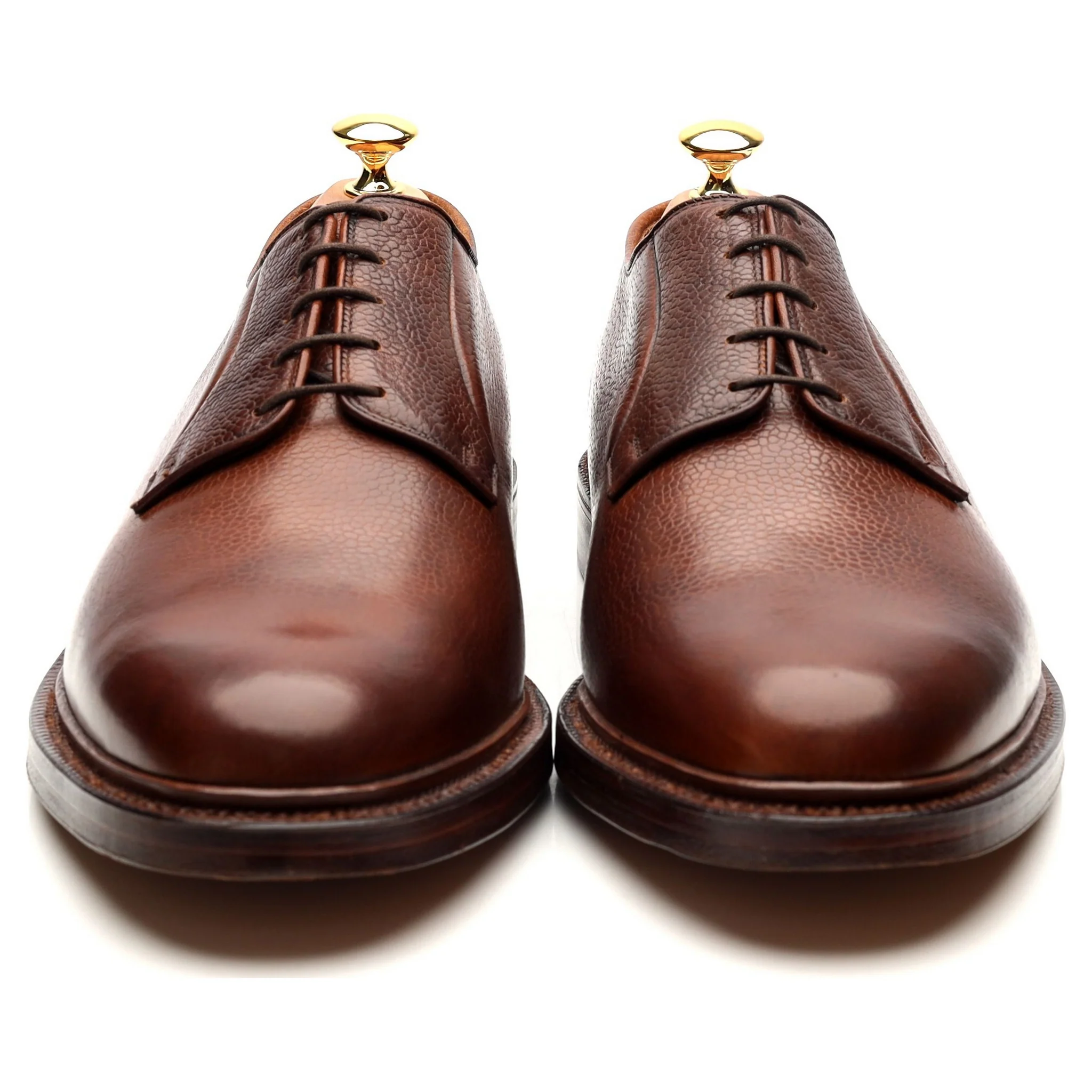 Brown Leather Derby UK 11 E - Image 8