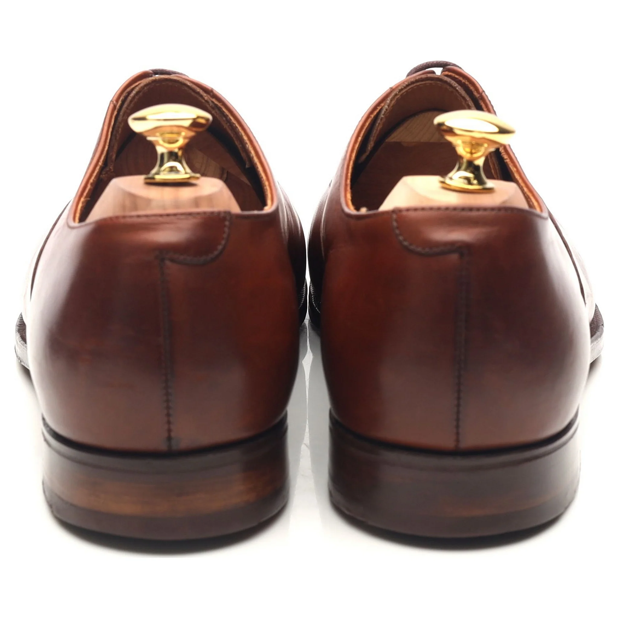Tan Brown Leather Oxford UK 10.5 E US 11.5 D - Image 4