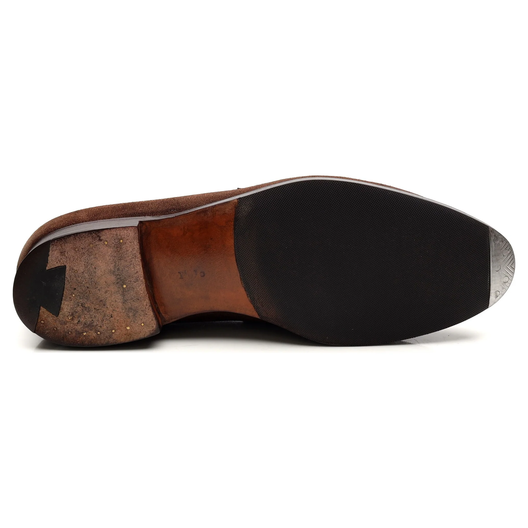 Brown Suede Loafers UK 8 E US 8.5 D - Image 11