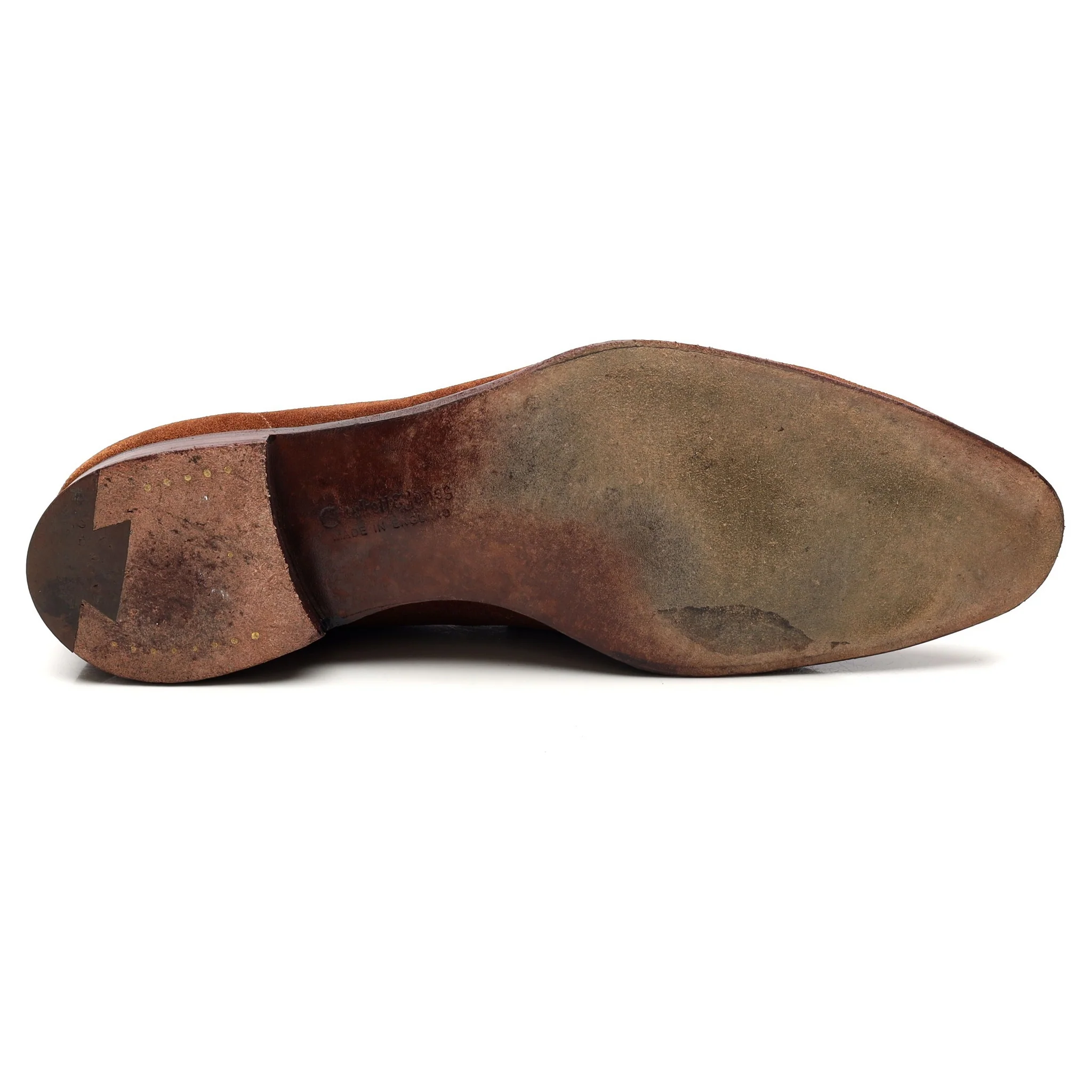 'Cadogan' Brown Suede Loafers UK 8 E - Image 11