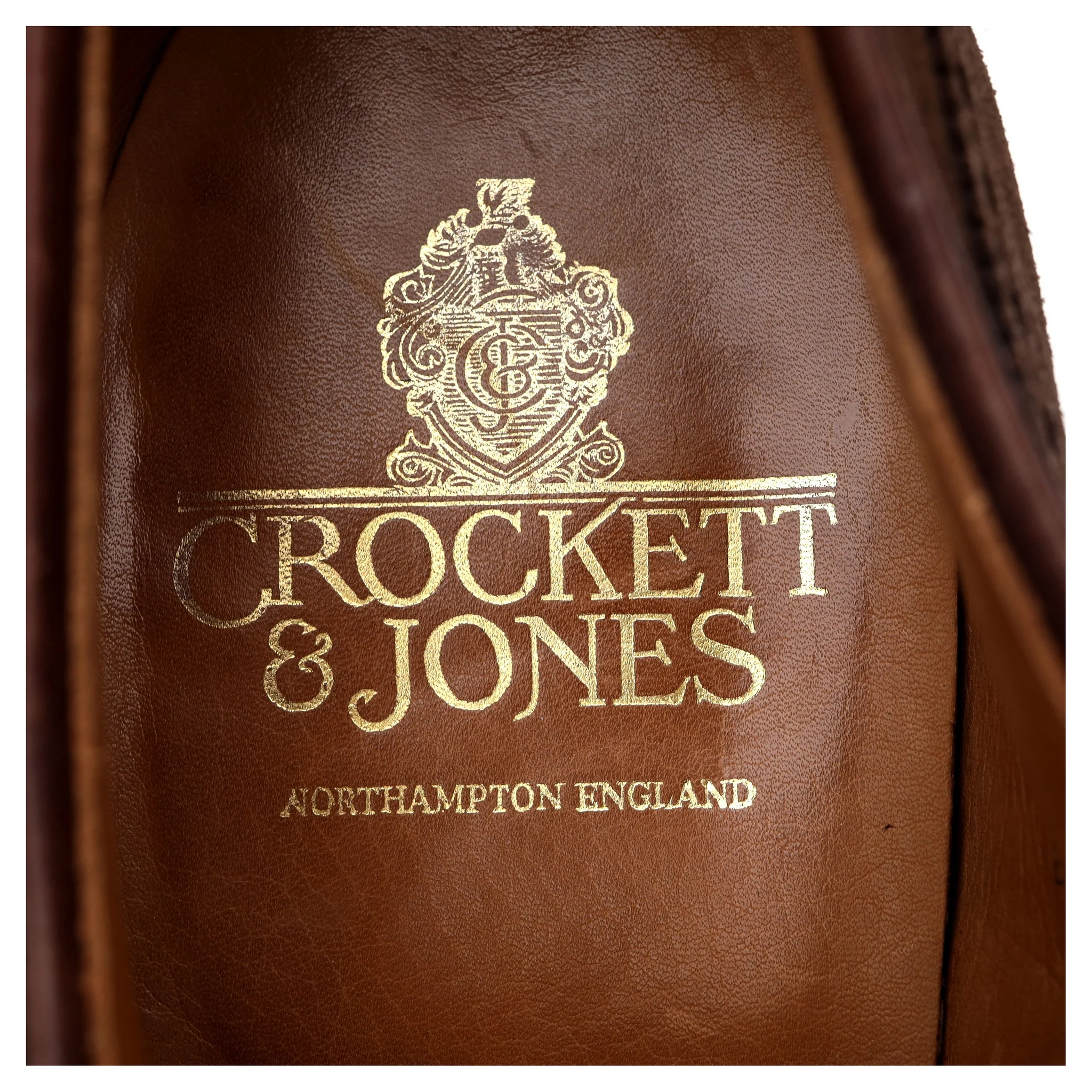 'Cardiff' Dark Brown Suede Derby Brogues UK 9 E - Image 12