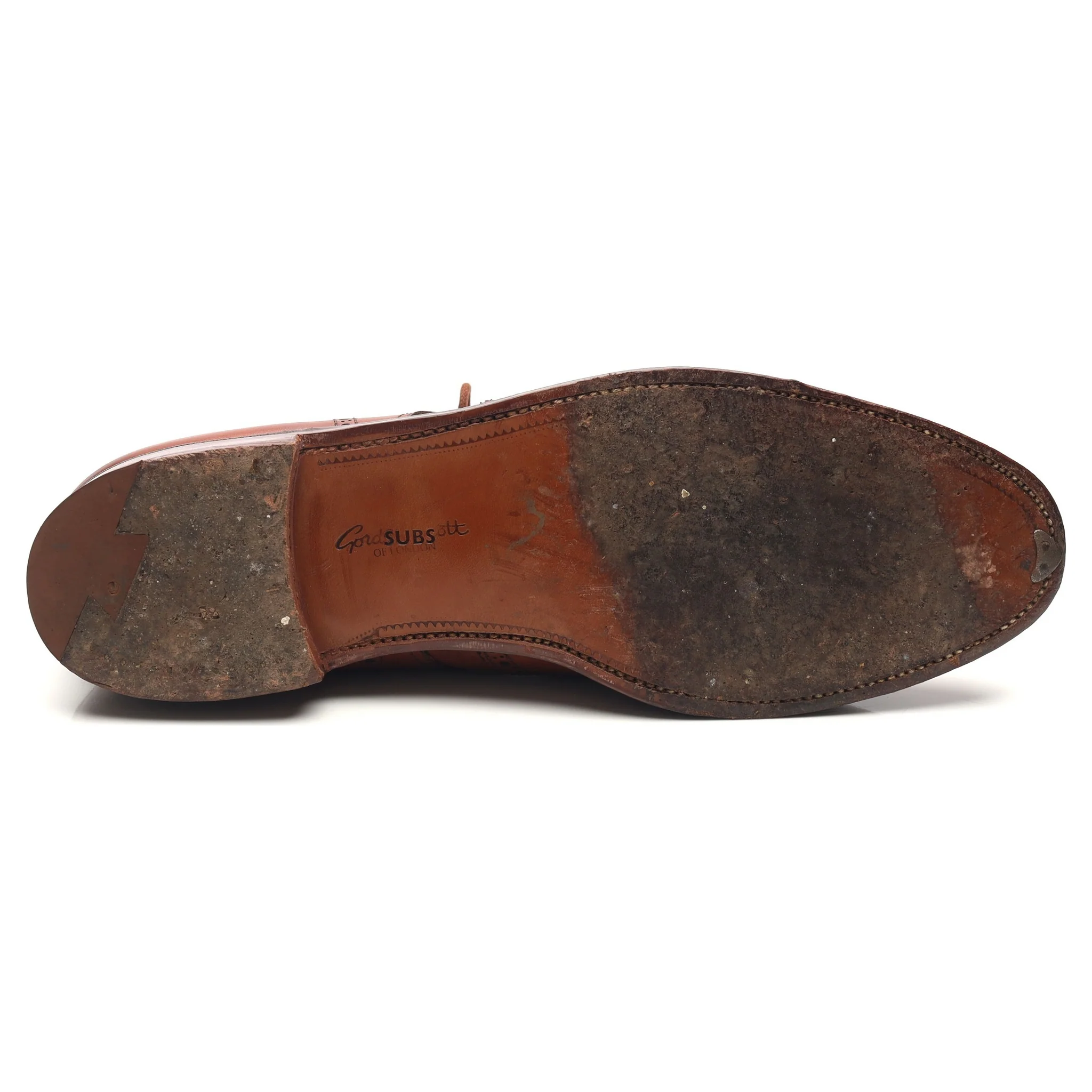 'Cavalry' Tan Brown Leather Boots UK 11 E - Image 11