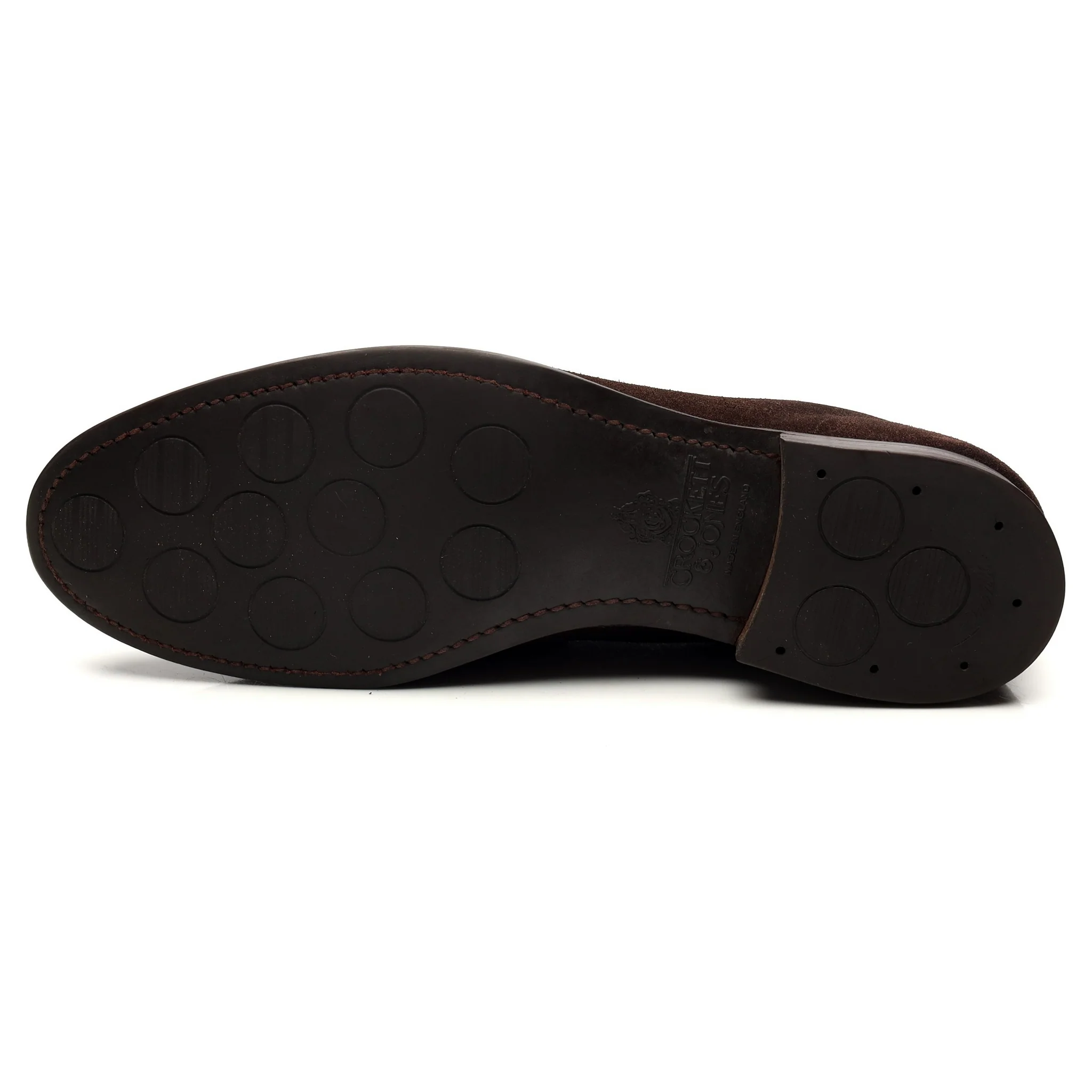 'Harvard 2' Dark Brown Suede Loafers UK 10 E - Image 10