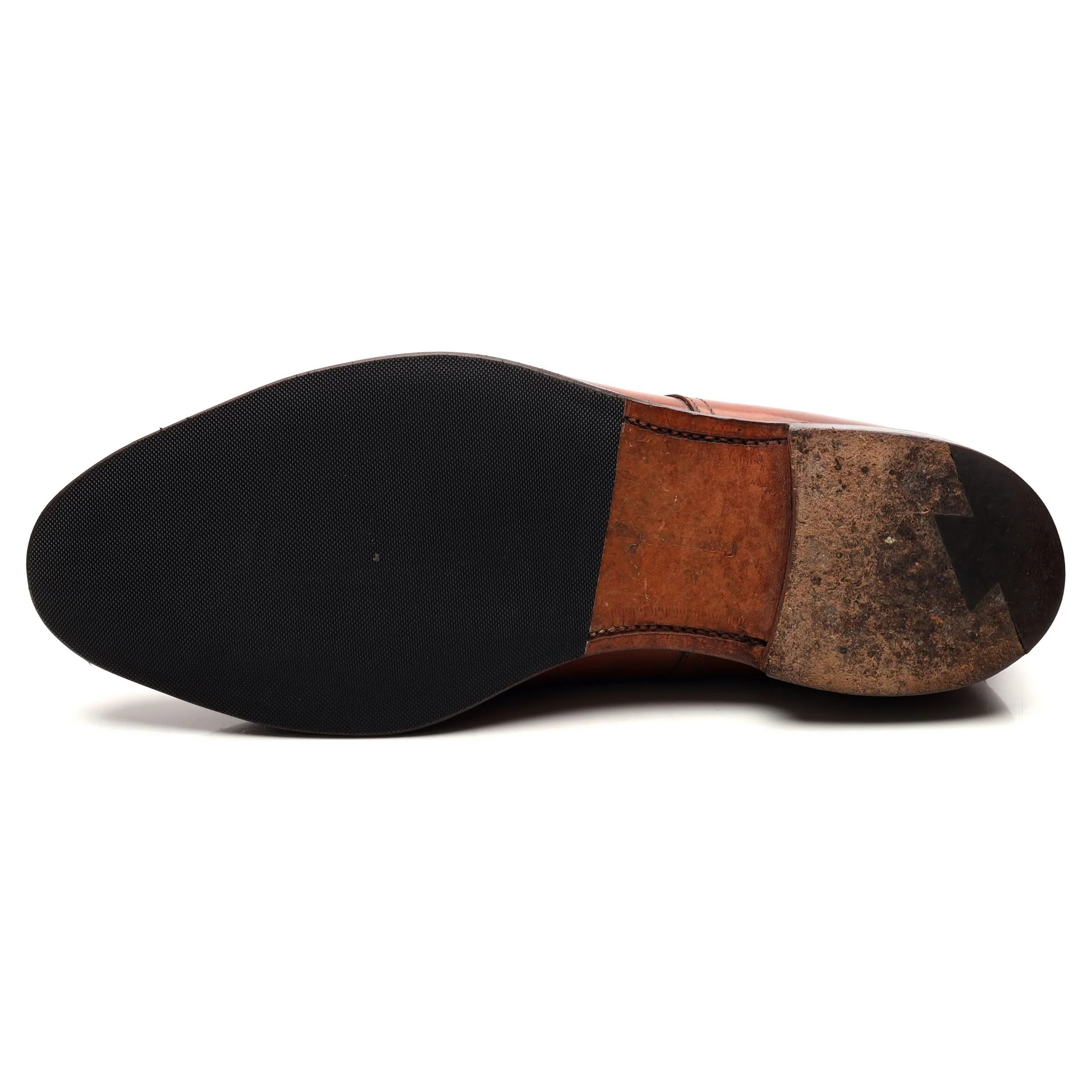 'Draycott' Tan Brown Leather Cap Toe Derby UK 8.5 G - Image 10