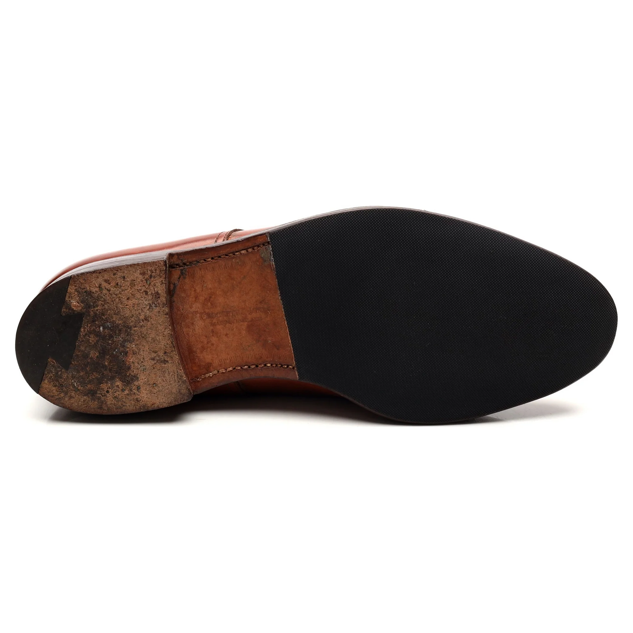 'Draycott' Tan Brown Leather Cap Toe Derby UK 8.5 G - Image 11