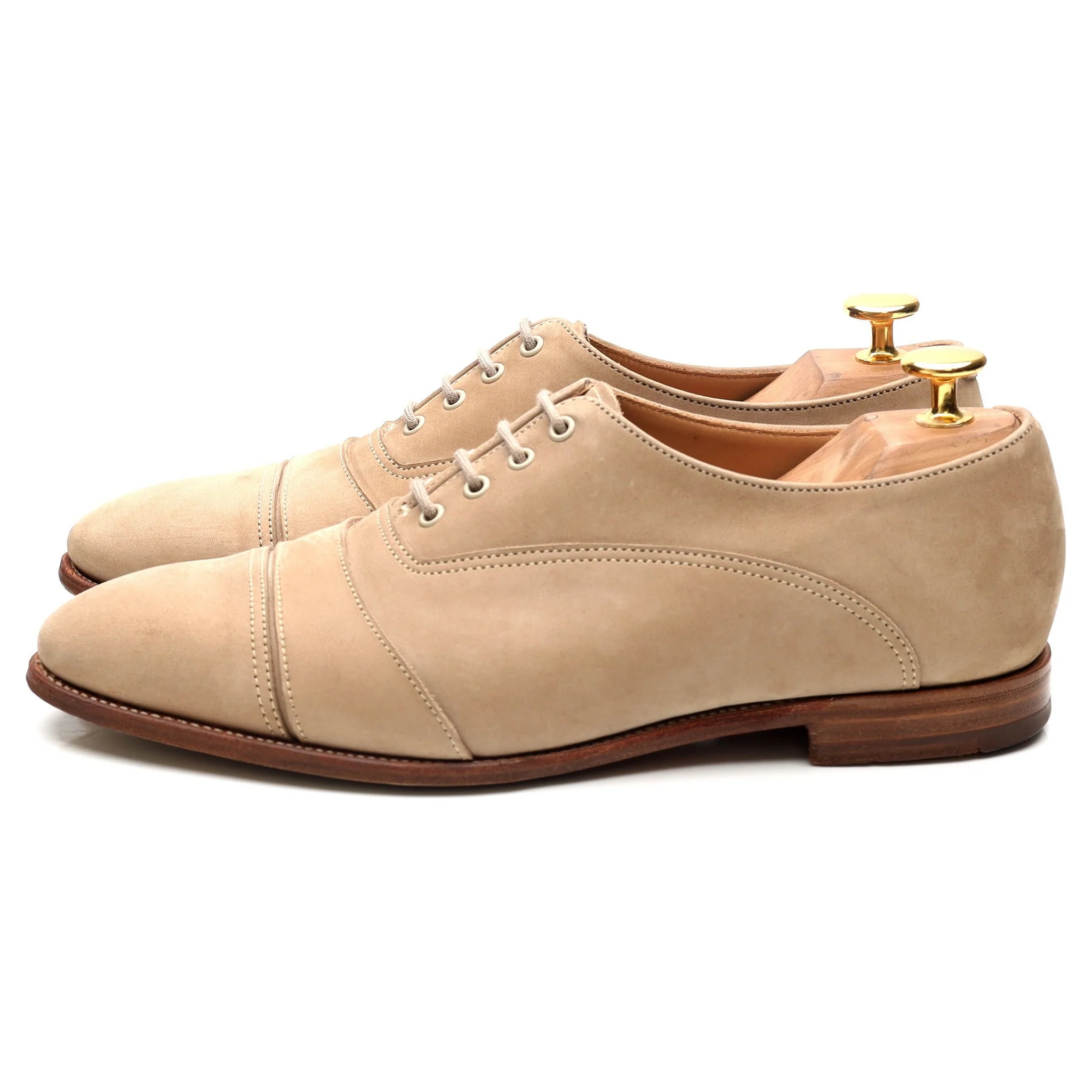 Women's 'Flora' Stone Nubuck Oxford UK 6 C - Image 2