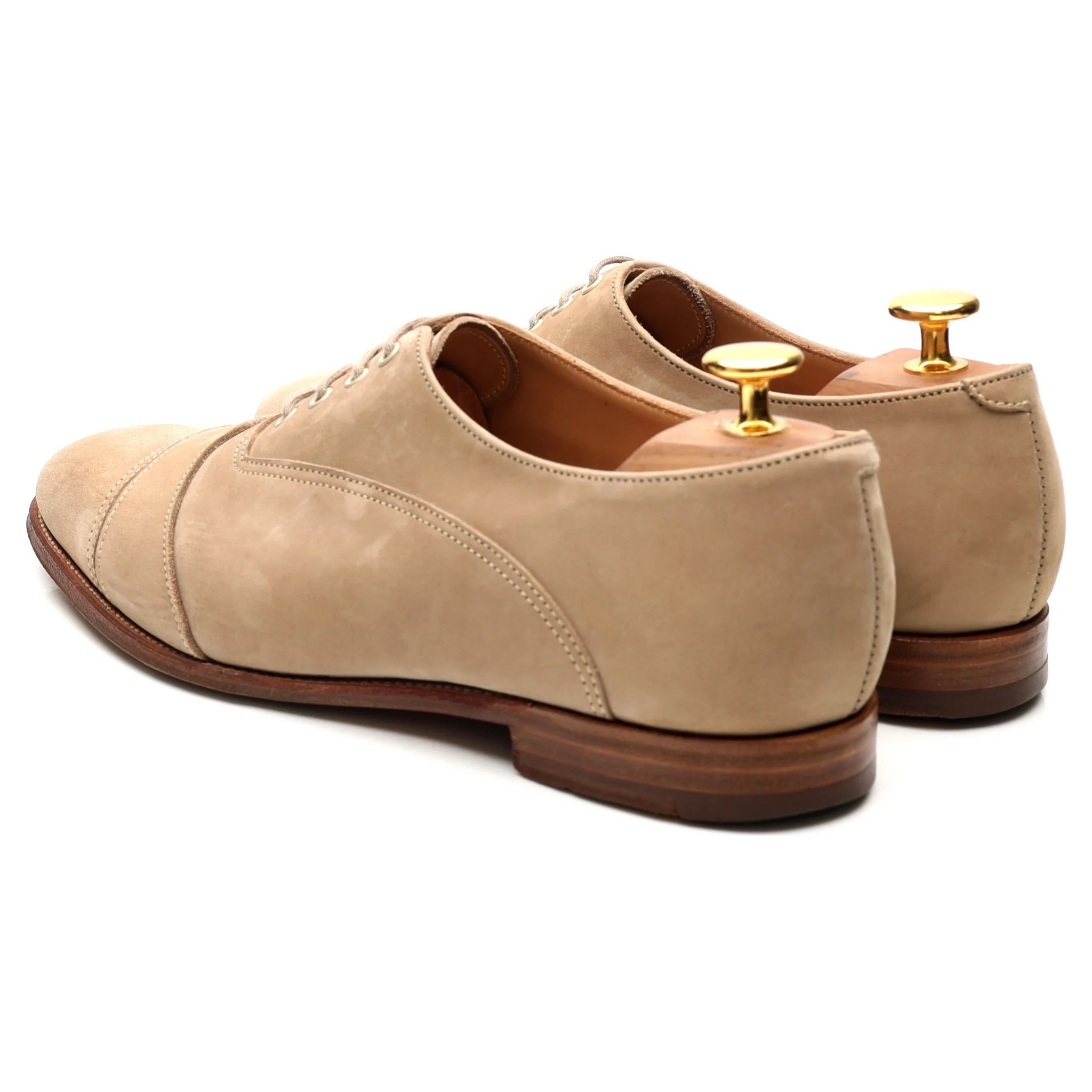 Women's 'Flora' Stone Nubuck Oxford UK 6 C - Image 3