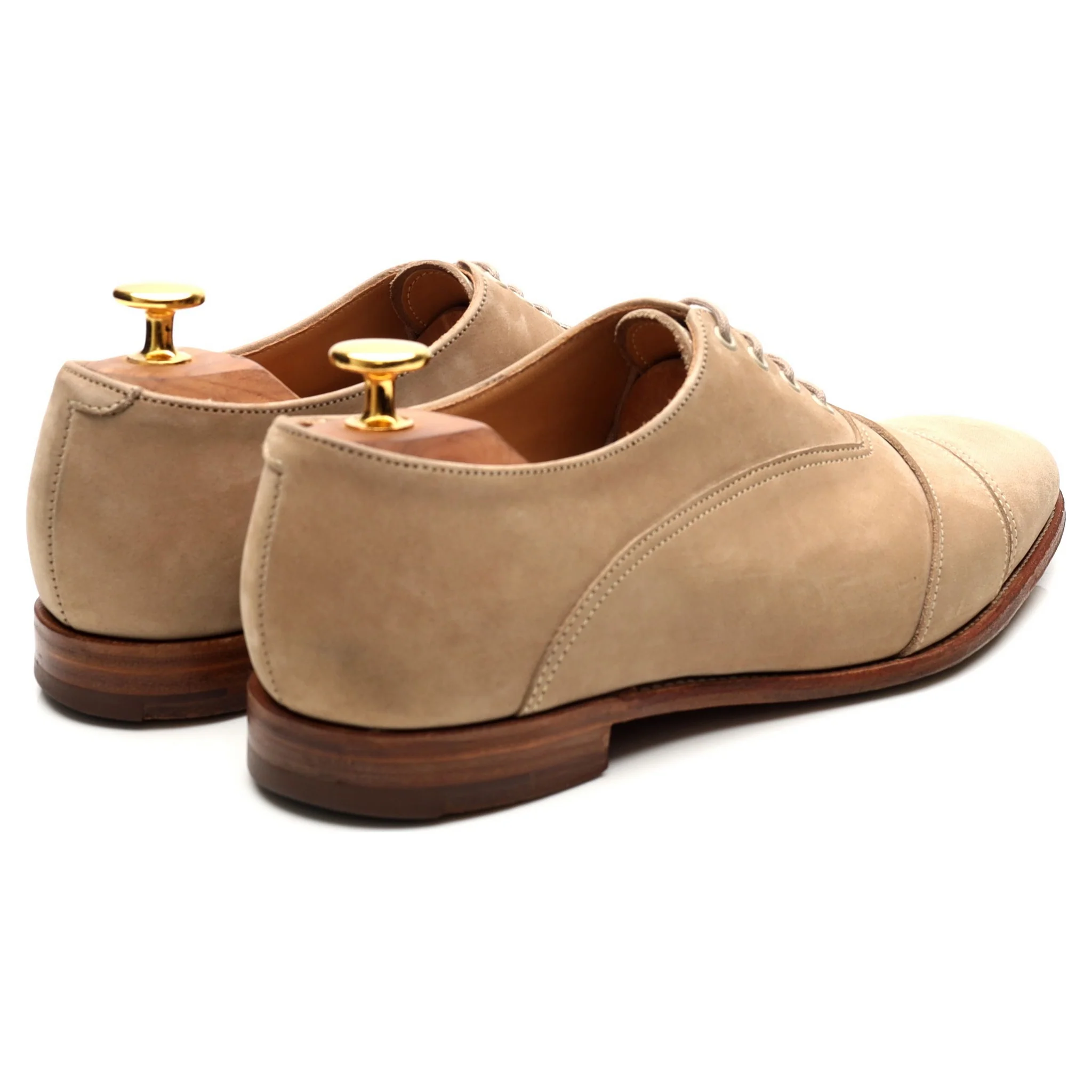Women's 'Flora' Stone Nubuck Oxford UK 6 C - Image 5
