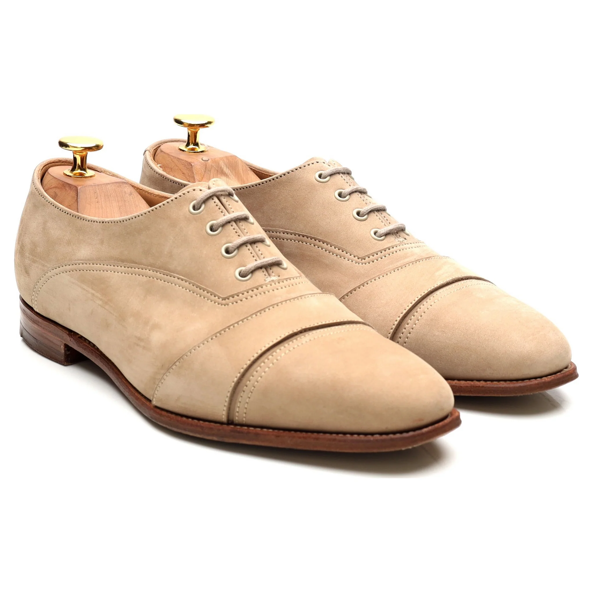 Women's 'Flora' Stone Nubuck Oxford UK 6 C - Image 7