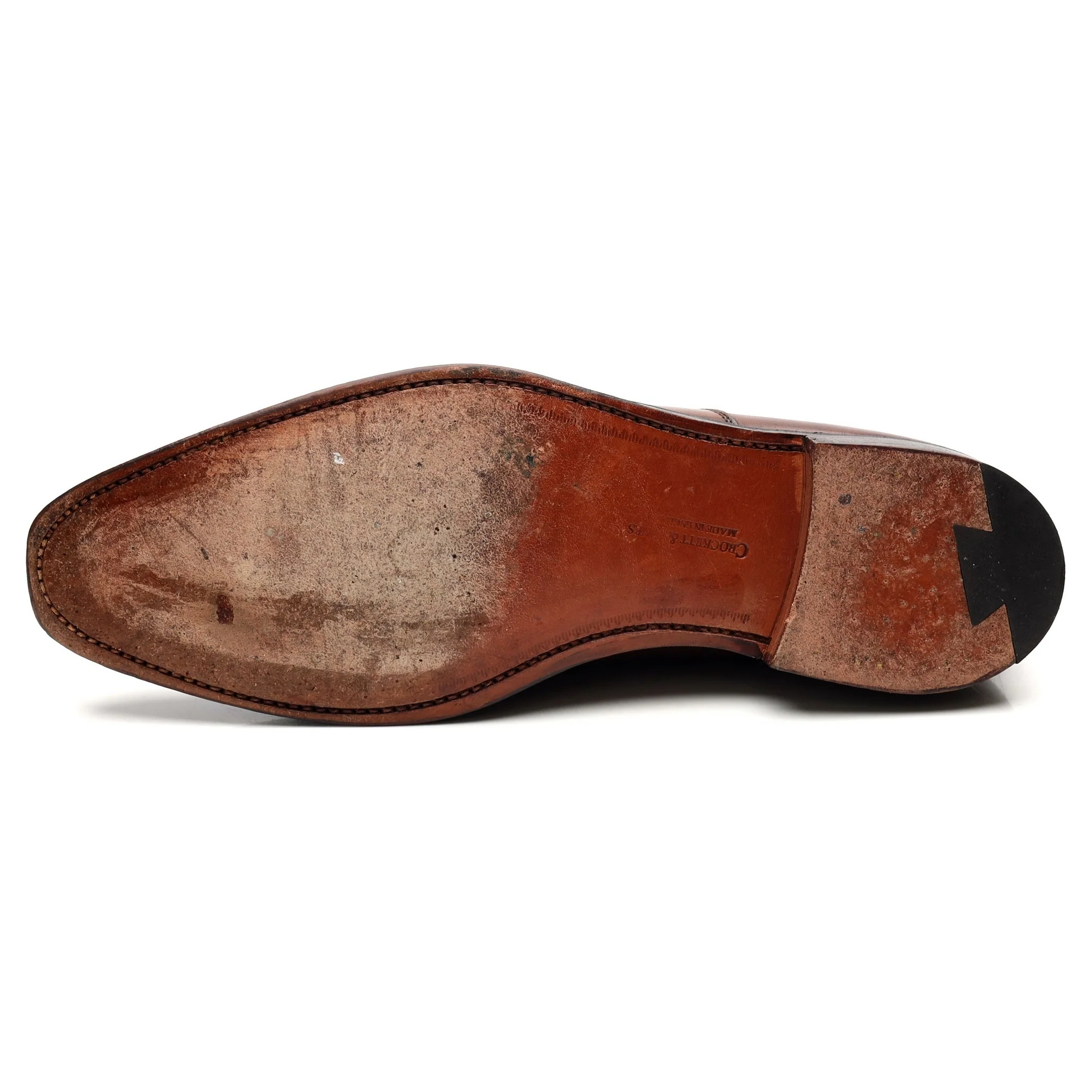 'Hallam' Dark Brown Leather Oxford UK 7 E - Image 10
