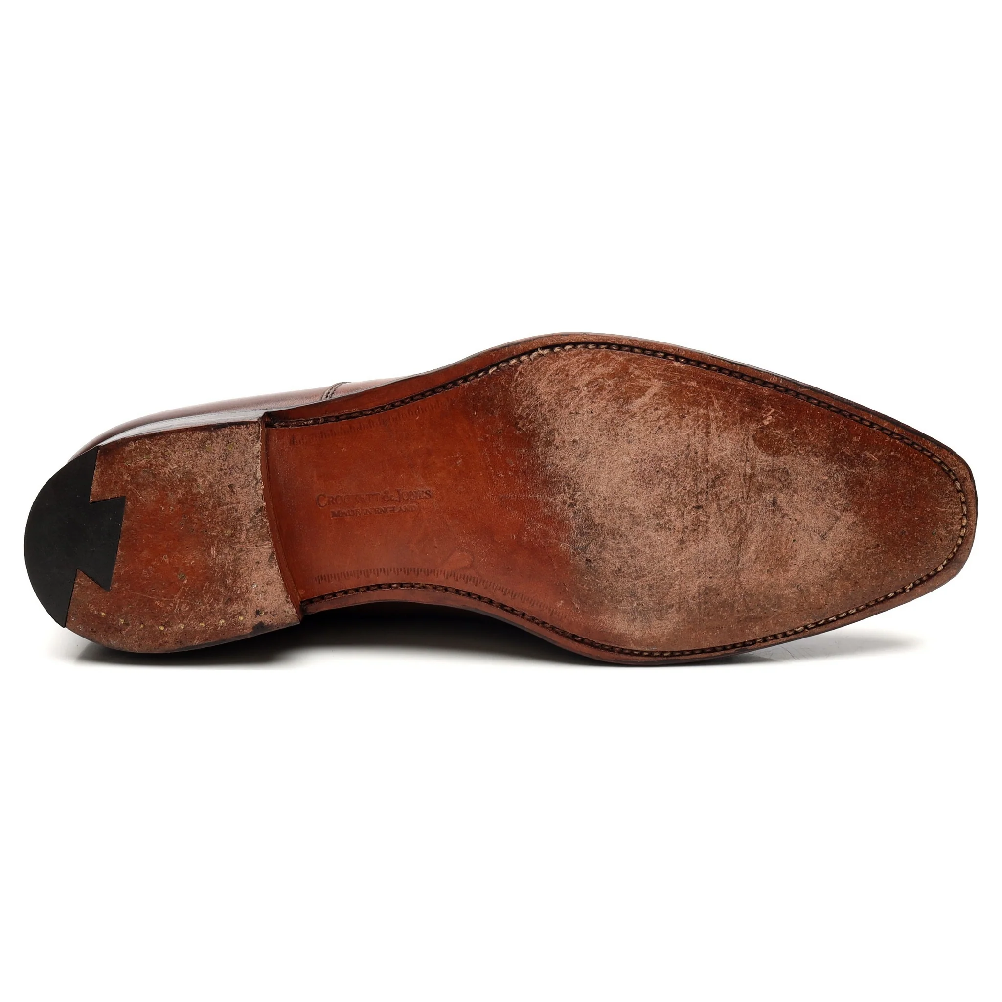 'Hallam' Dark Brown Leather Oxford UK 7 E - Image 11