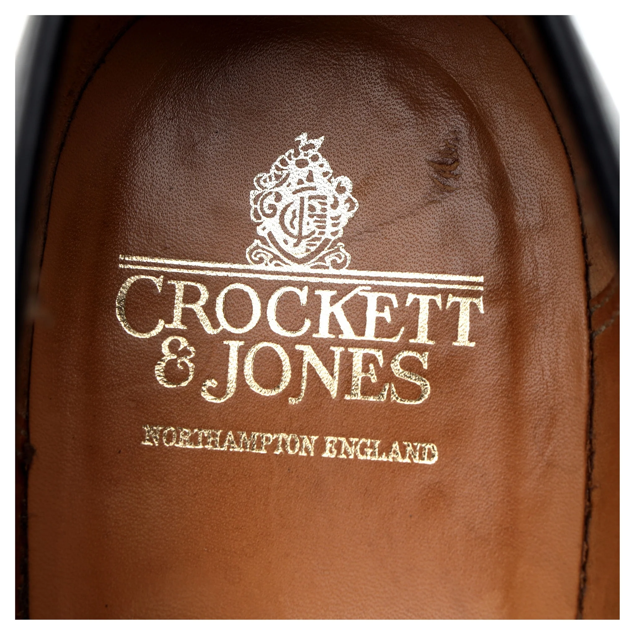 'Henley' Black Leather Loafers UK 9 E - Image 12