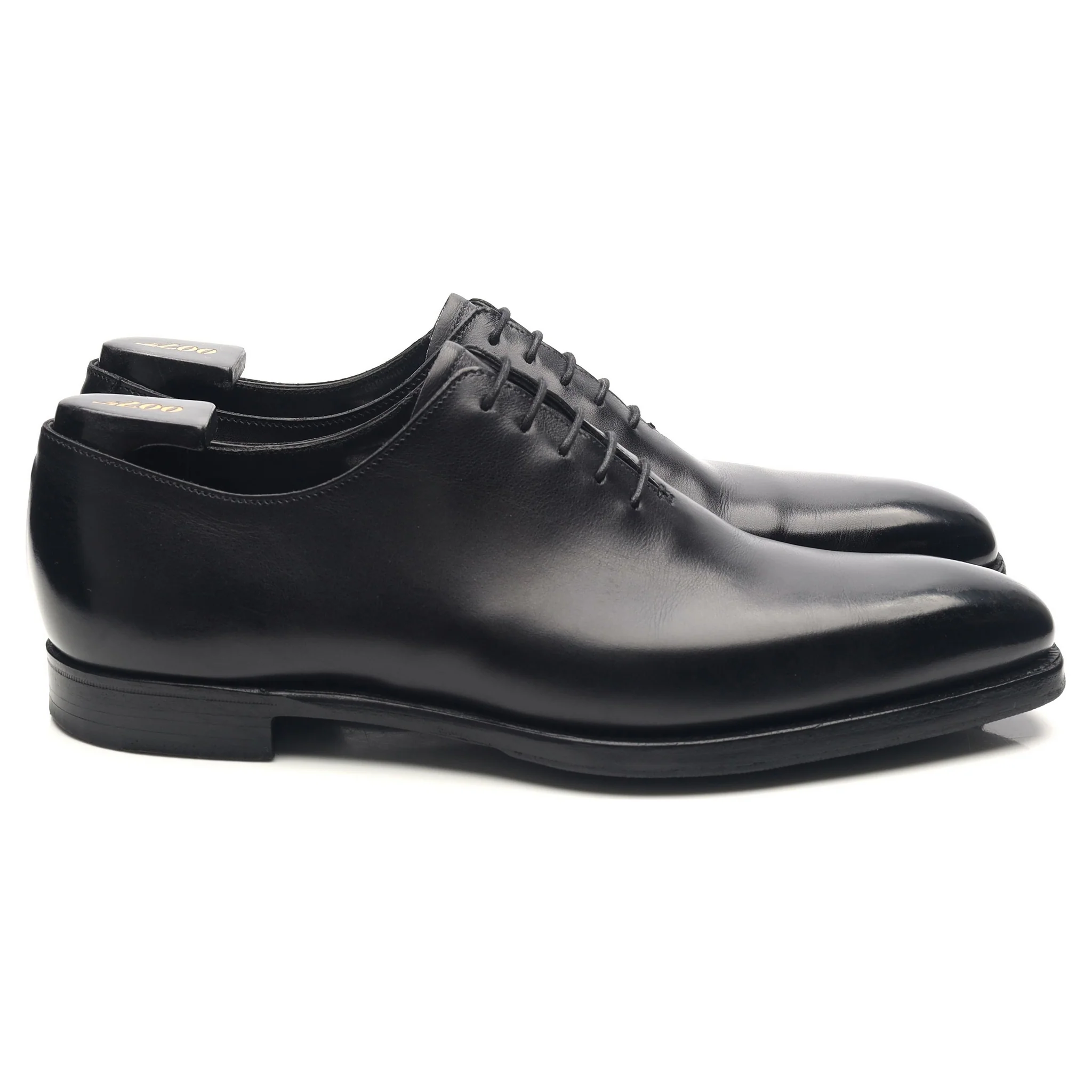 'James 007' Black Leather Wholecut Oxford UK 6.5 E - Image 6