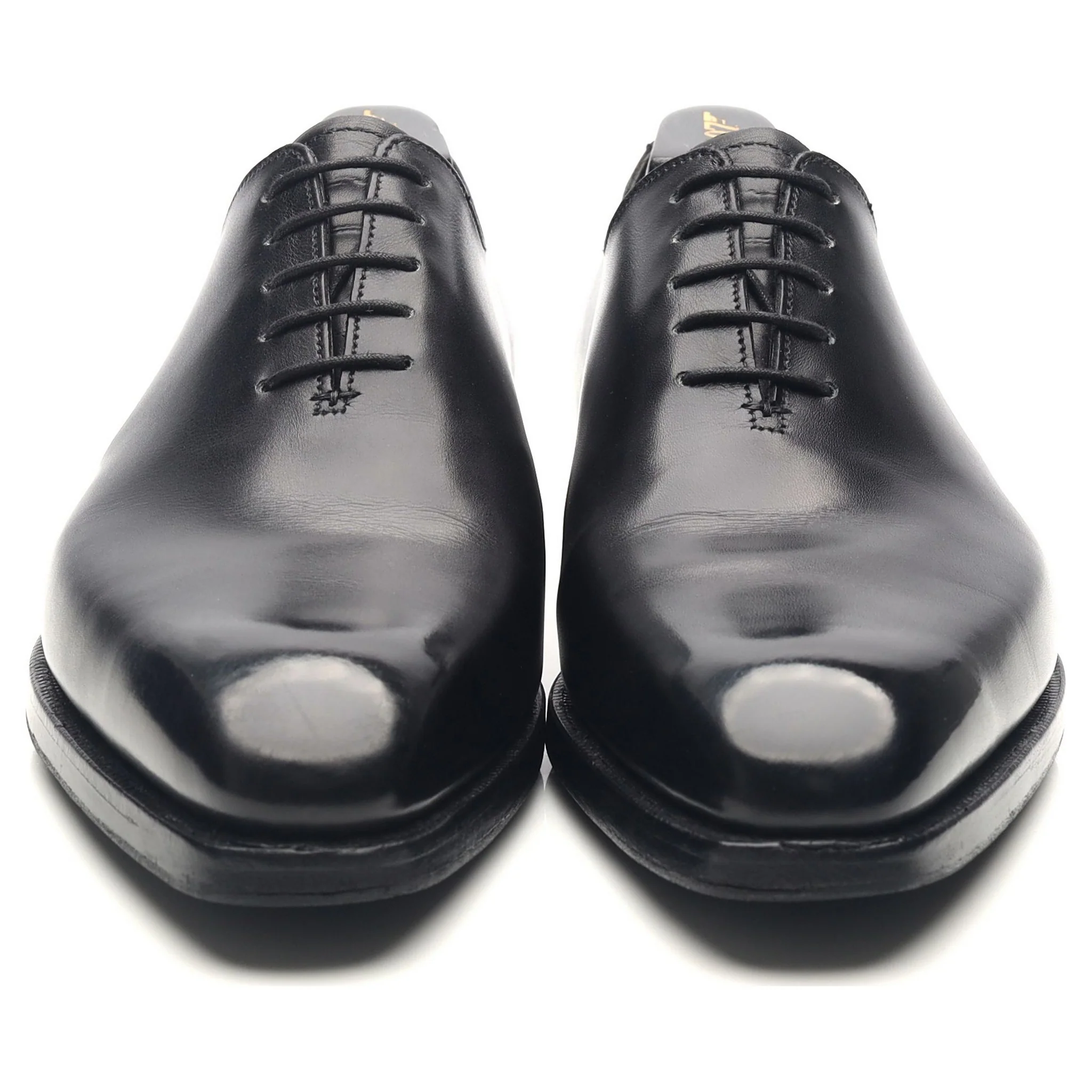 'James 007' Black Leather Wholecut Oxford UK 6.5 E - Image 8
