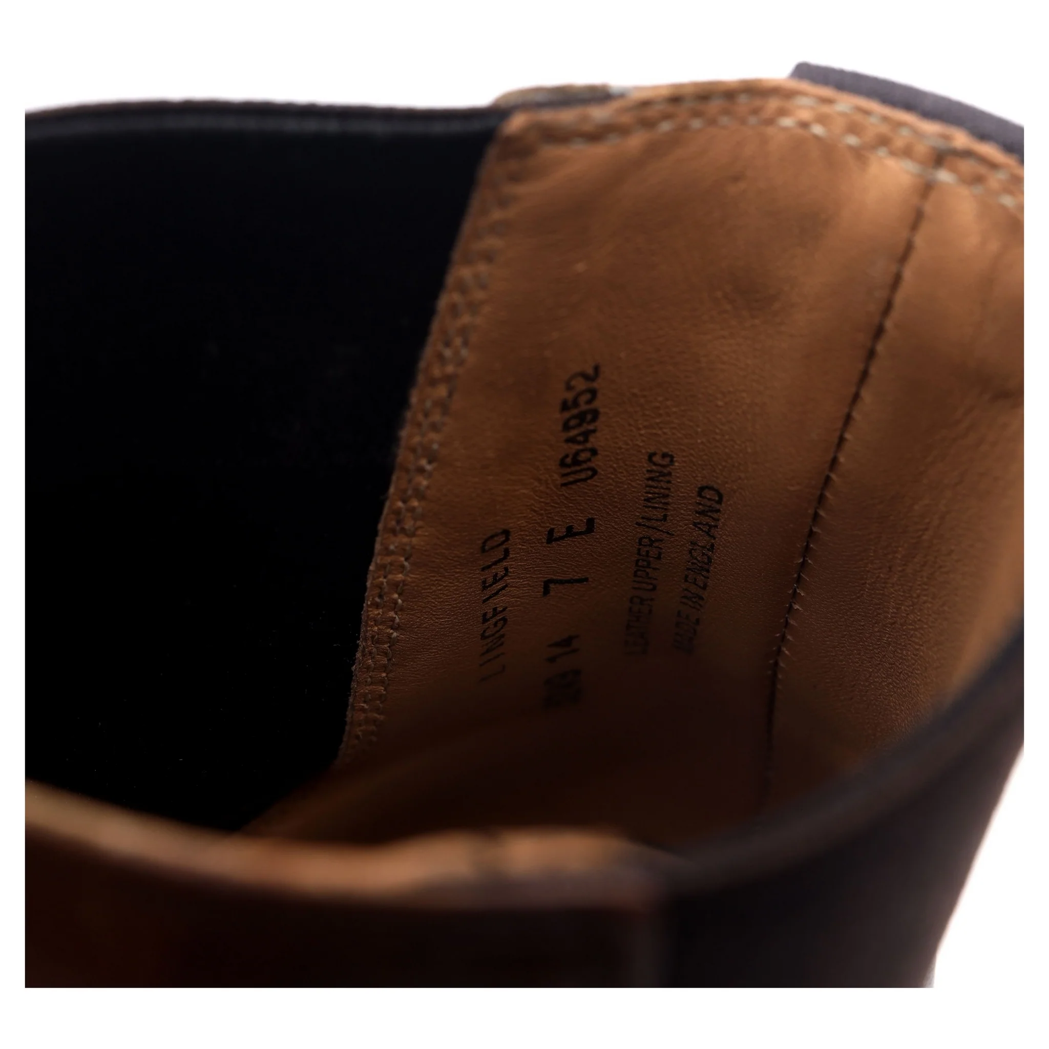 'Lingfield' Dark Brown Leather Chelsea Boots UK 7 E - Image 13
