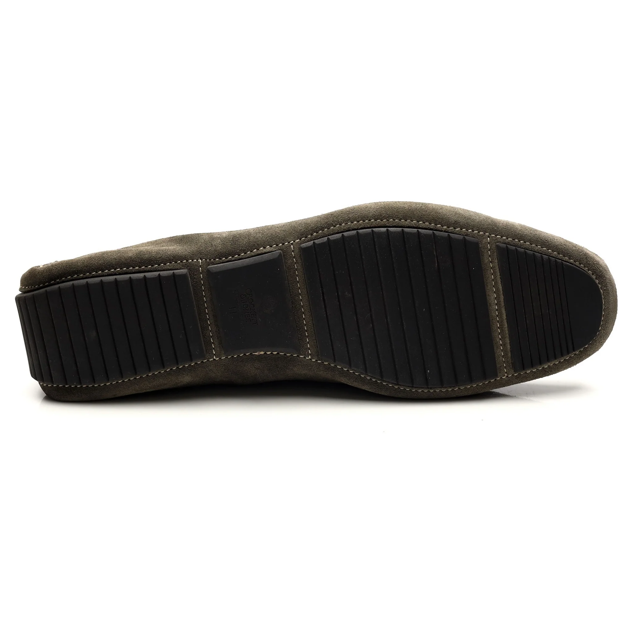 'Napoli' Green Suede Driving Loafers UK 11 - Image 11