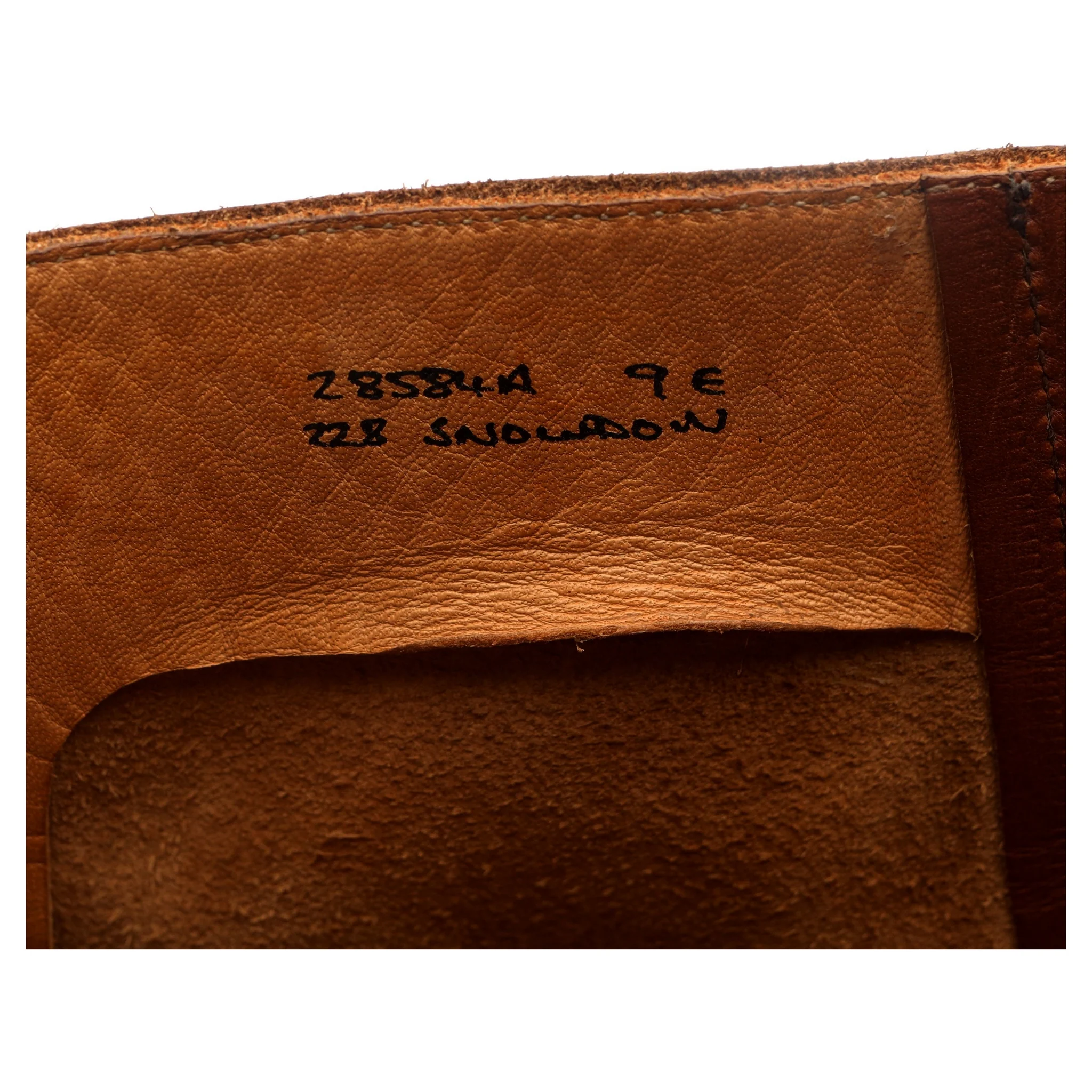 'Snowdon' Tan Brown Leather Veldtschoen Boots UK 9 E - Image 13
