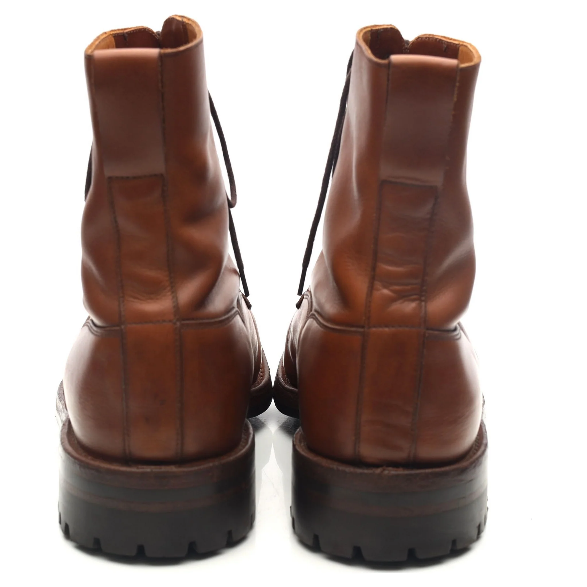 'Snowdon' Tan Brown Leather Veldtschoen Boots UK 9 E - Image 4