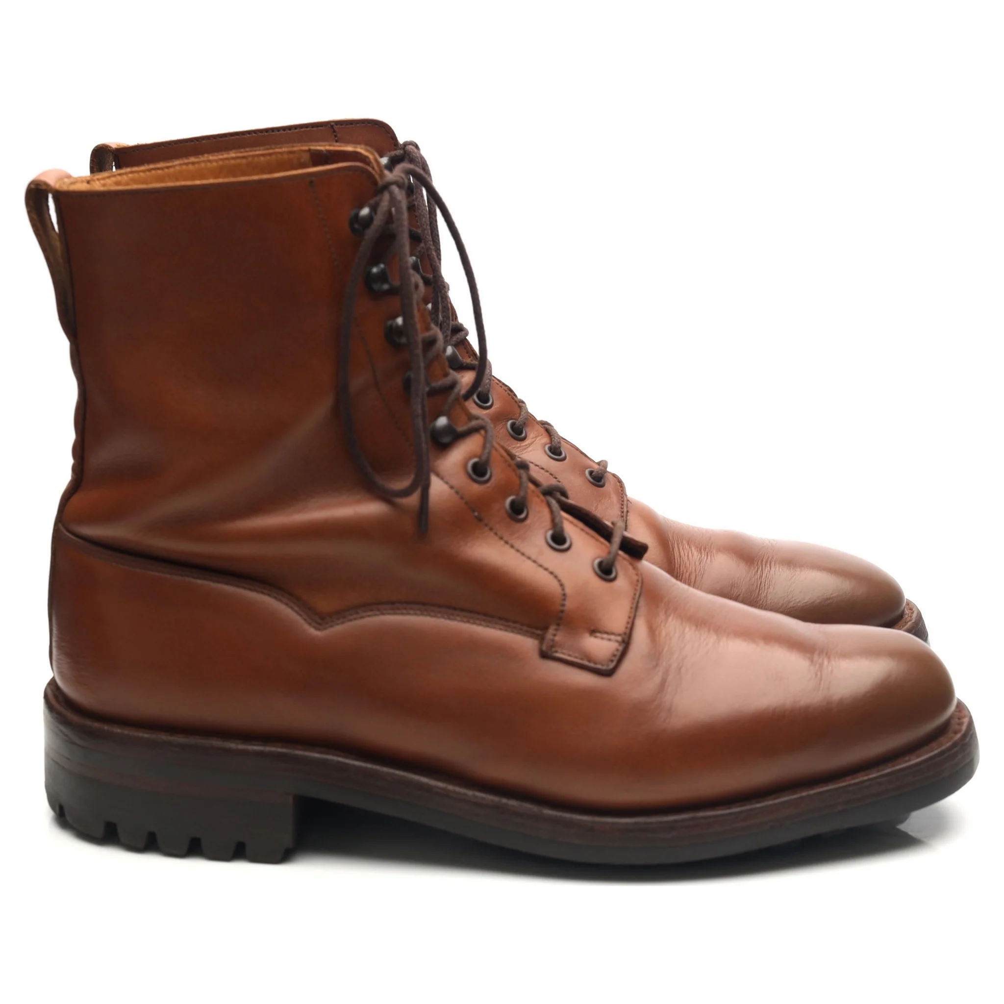 'Snowdon' Tan Brown Leather Veldtschoen Boots UK 9 E - Image 6