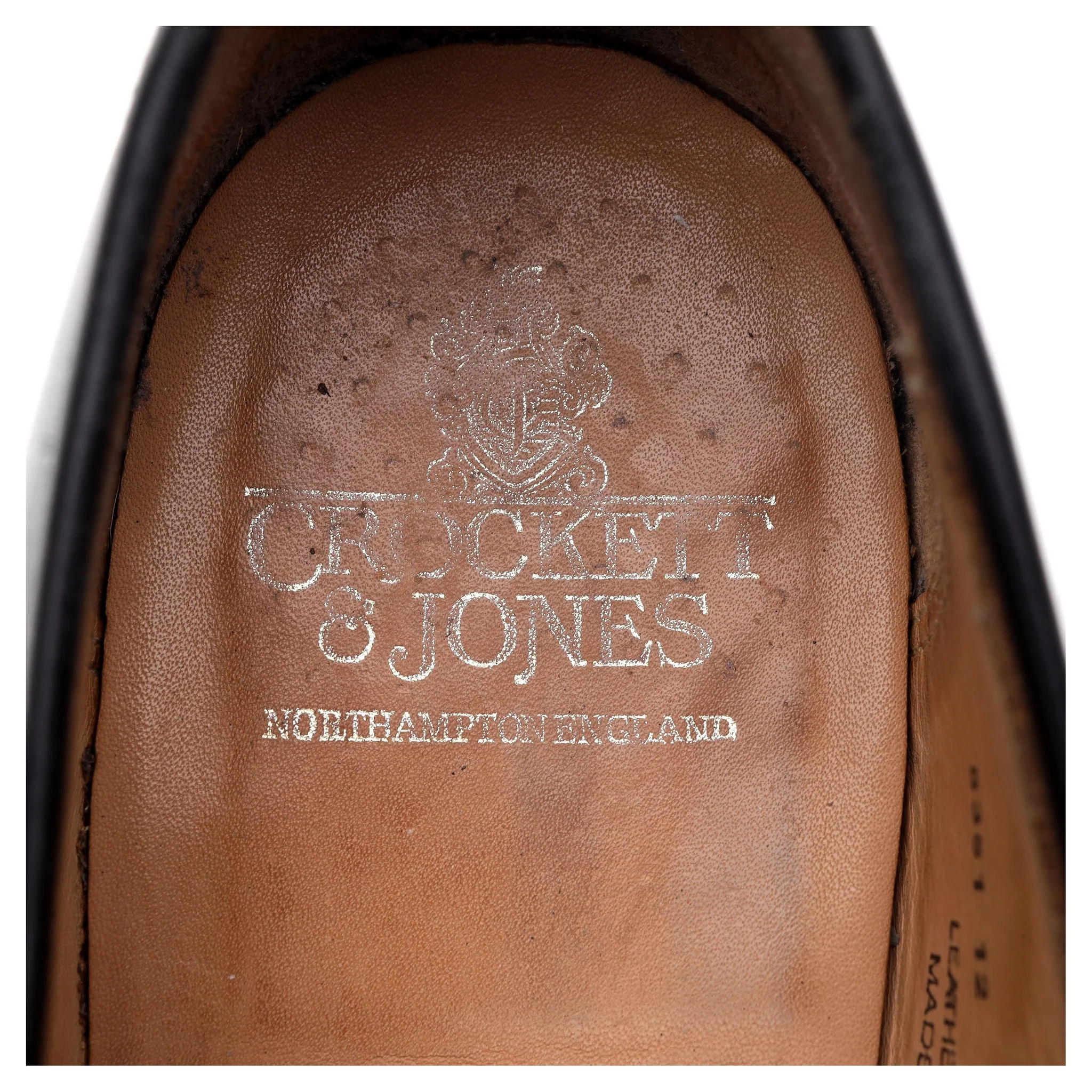 'Sydney' Black Leather Loafers UK 10 E - Image 12