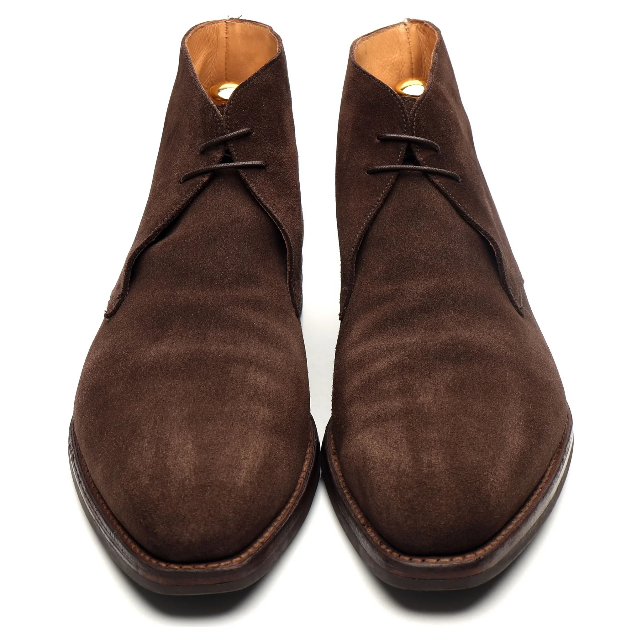 'Tetbury' Dark Brown Suede Chukka Boots UK 12 E - Image 9