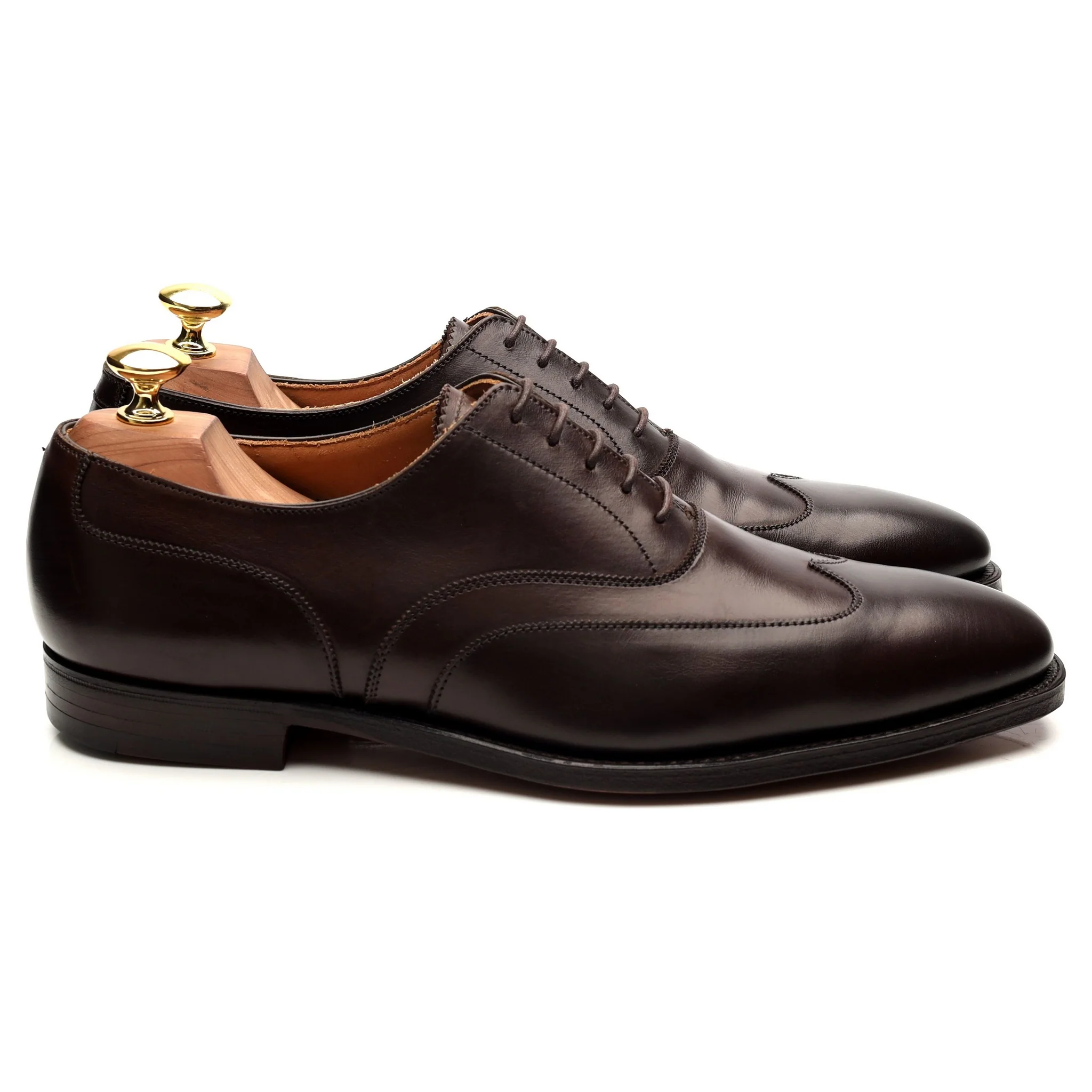'Tunbridge' Dark Brown Oxford UK 8 E - Image 6