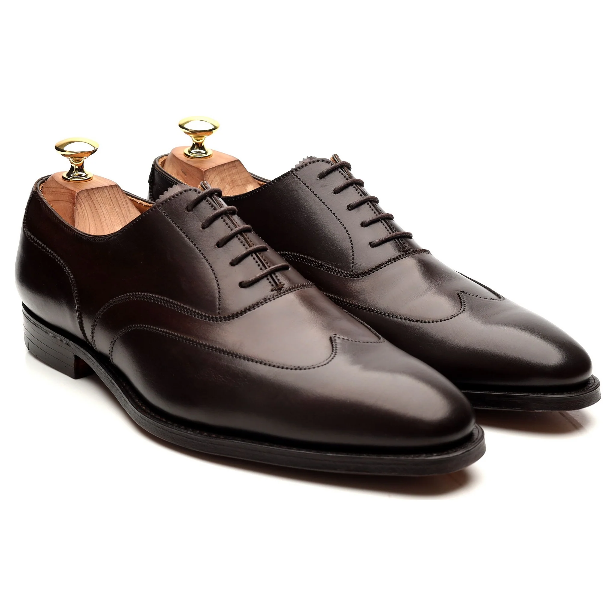 'Tunbridge' Dark Brown Oxford UK 8 E - Image 7