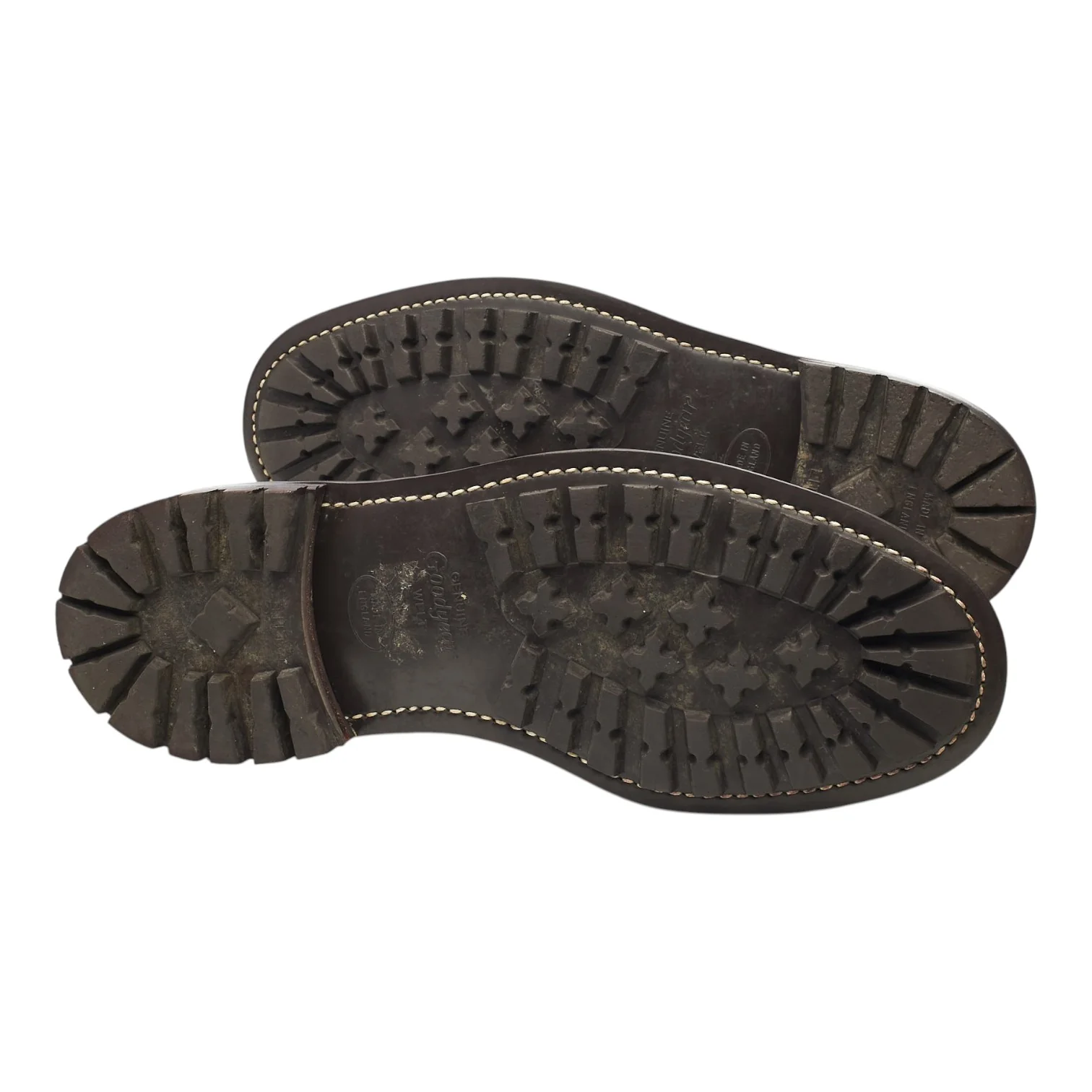 'Daniel' Dark Brown Leather Derby UK 9.5 - Image 5
