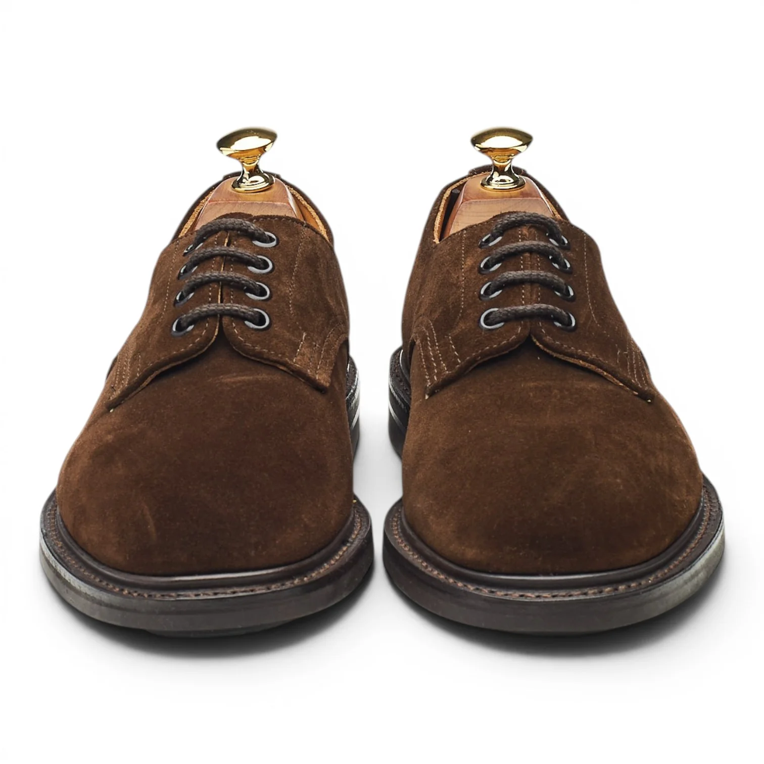 'Daniel' Dark Brown Suede Derby UK 6.5 - Image 2