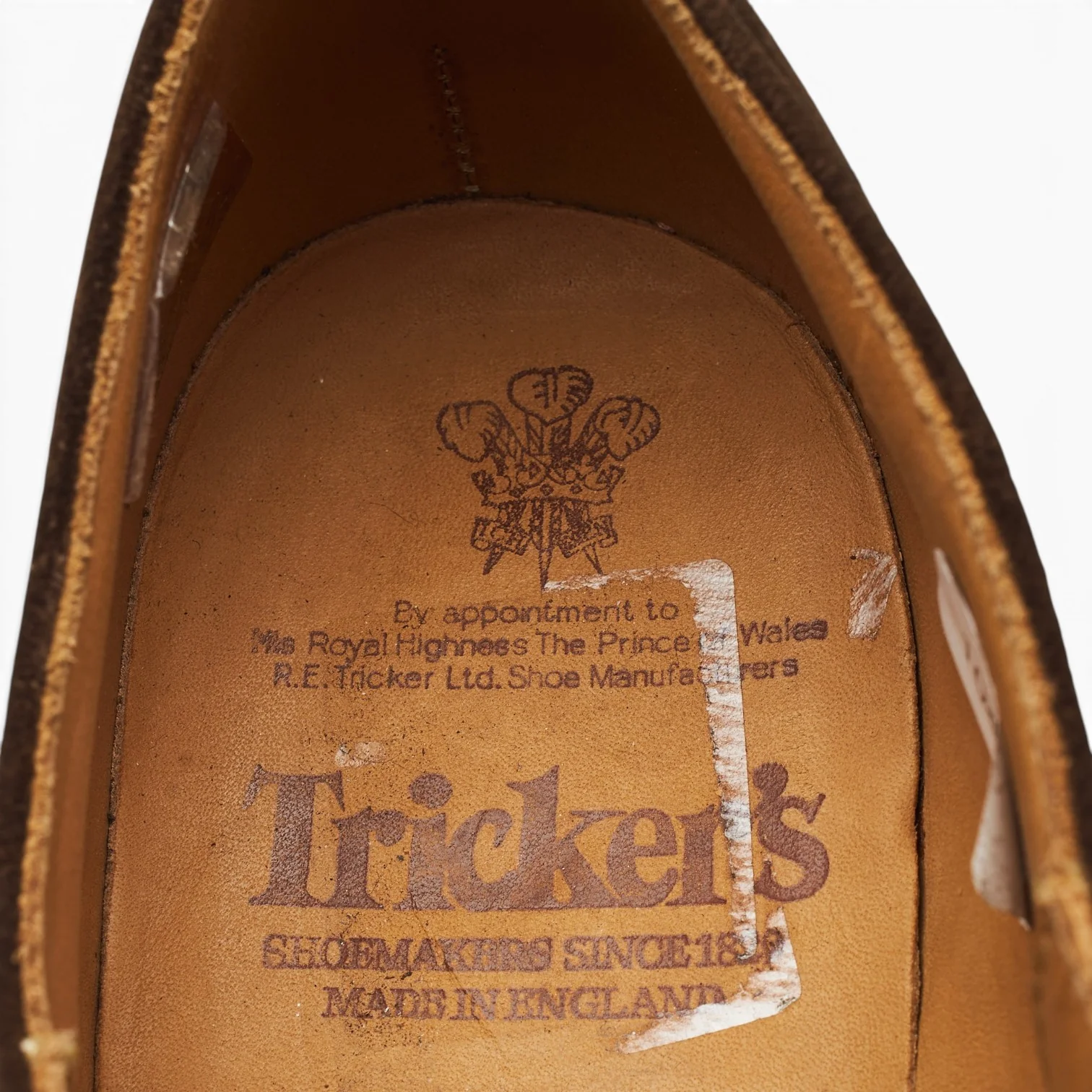 'Daniel' Dark Brown Suede Derby UK 6.5 - Image 6