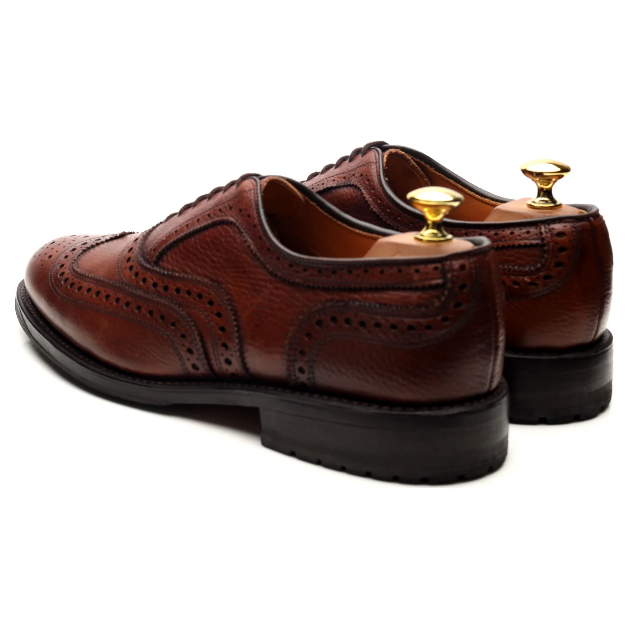 'Winslow' Brown Leather Oxford Brogues UK 7.5 US 8 E - Image 3