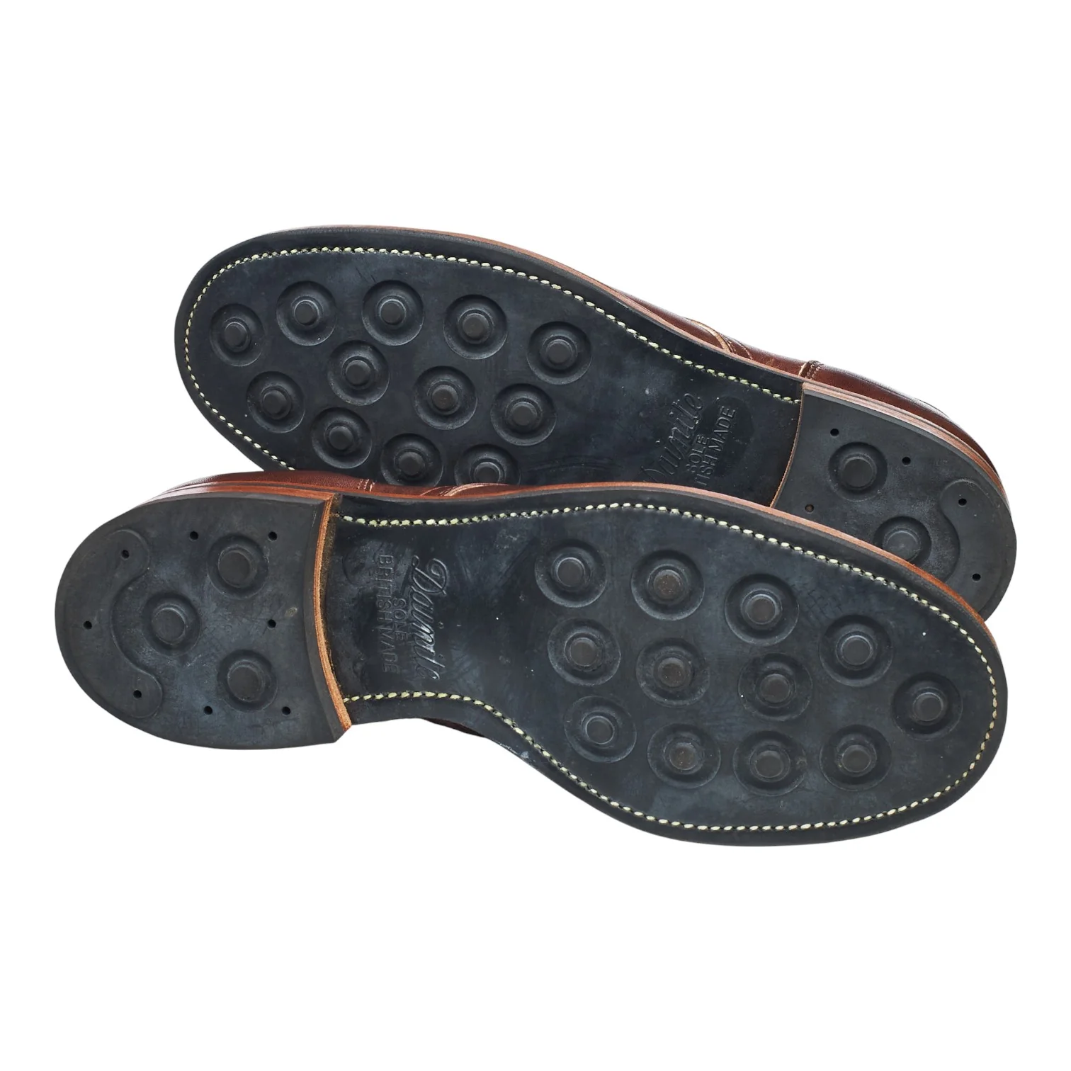 Dark Brown Leather Service Boots UK 7 - Image 5