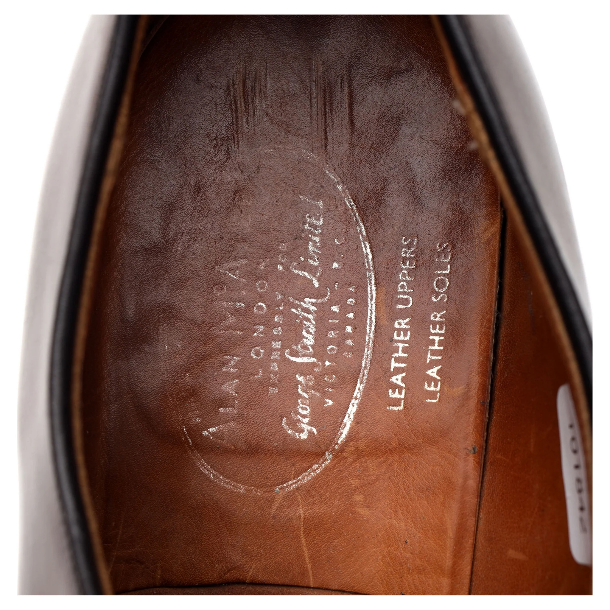 Church's Dark Brown Leather Wholecut Oxford UK 9.5 D - Image 6