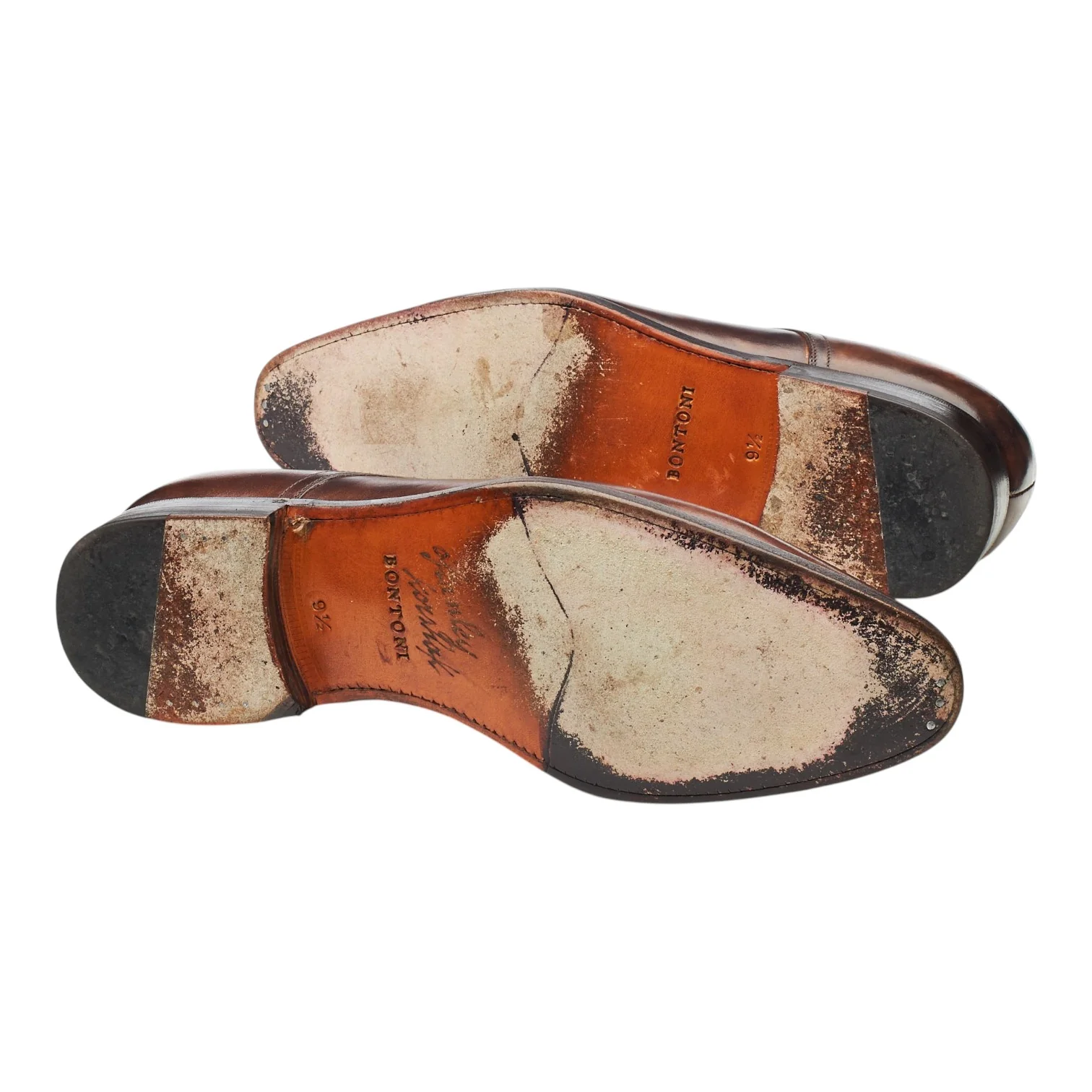 'Carnera' Dark Brown Leather Derby UK 9.5 - Image 5