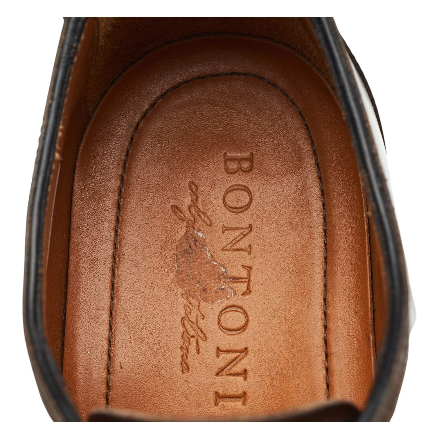 Dark Brown Museum Leather Double Monk Strap UK 8.5 EU 42.5 - Image 6