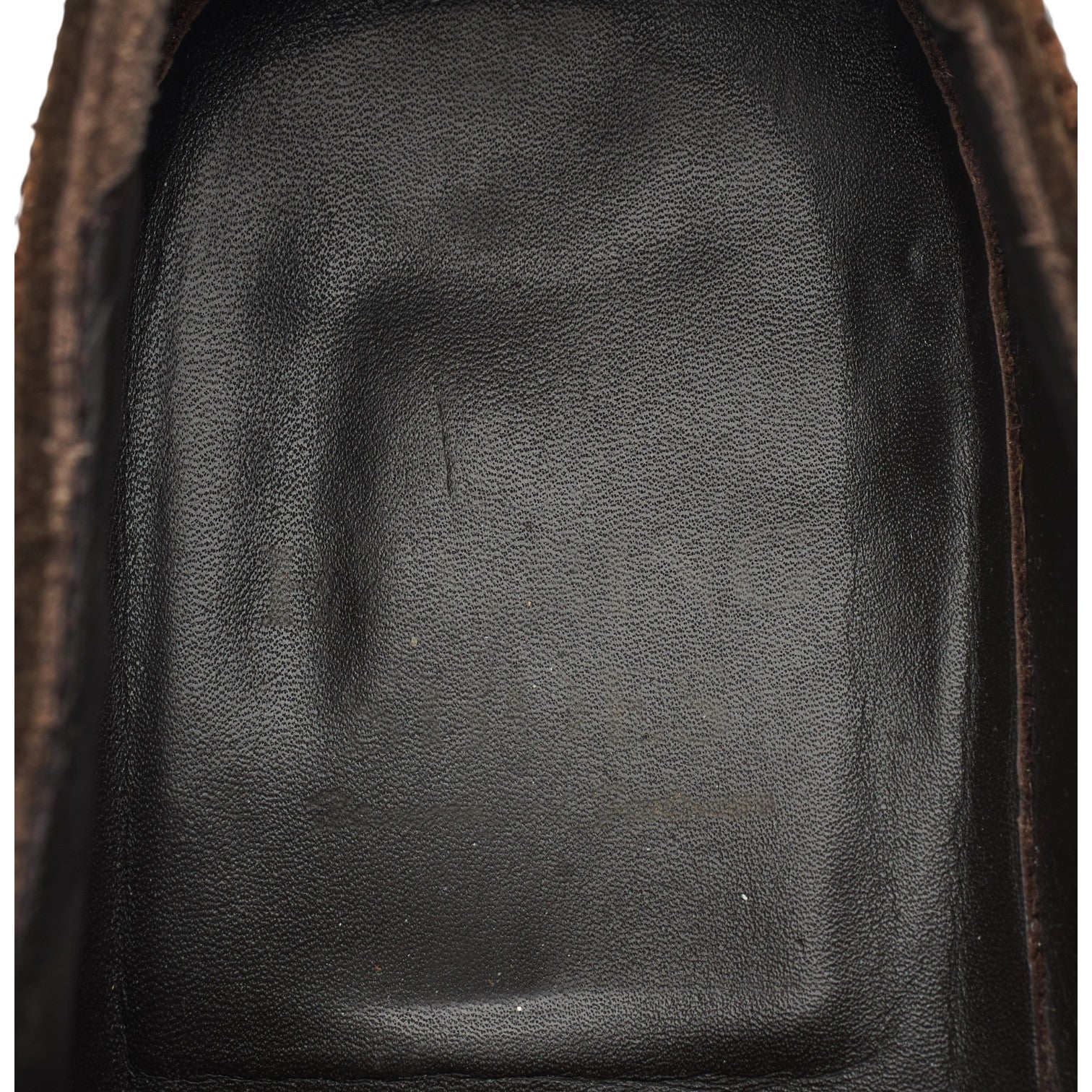 Dark Brown Leather / Suede Derby Brogues UK 9 - Image 6