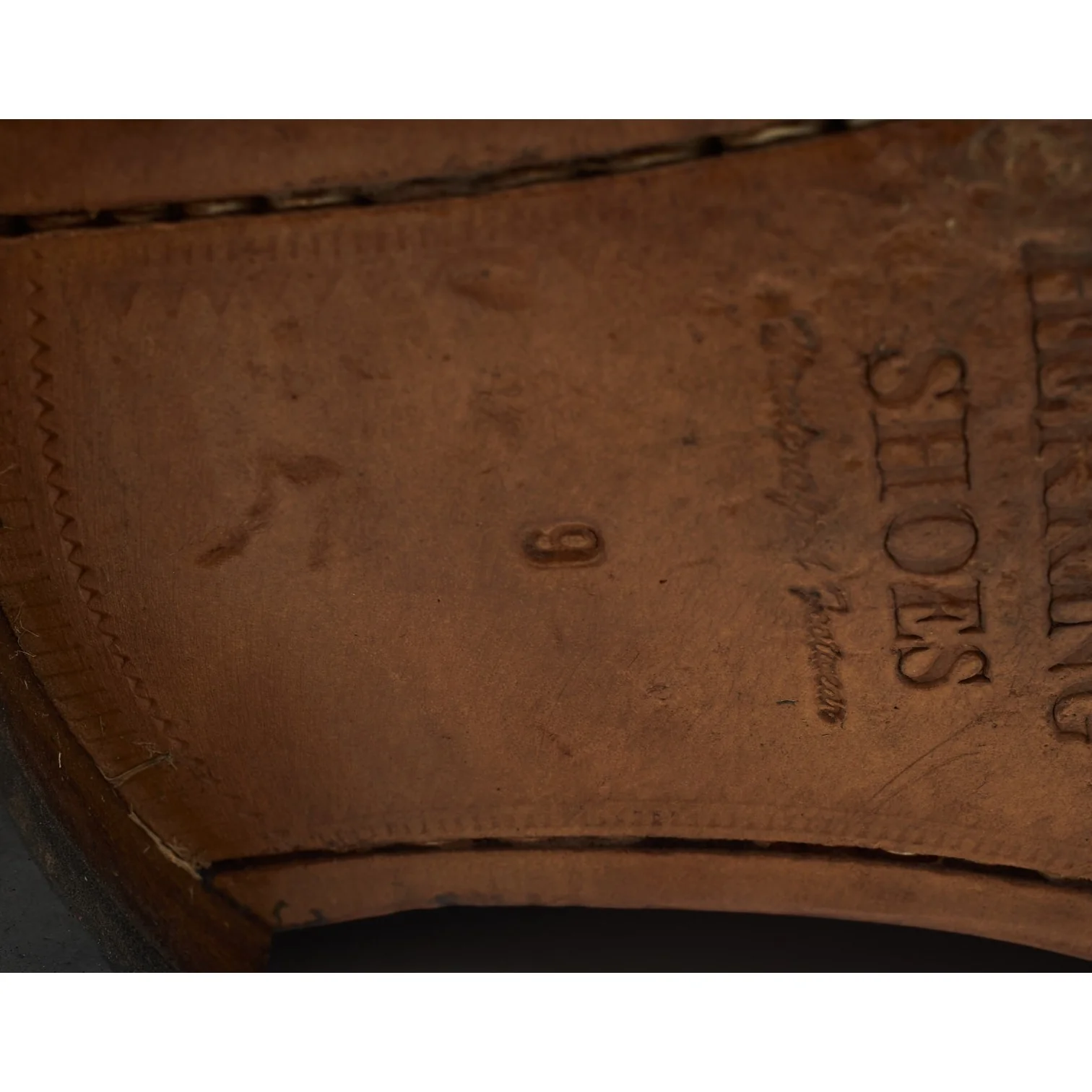 Dark Brown Leather / Suede Derby Brogues UK 9 - Image 7