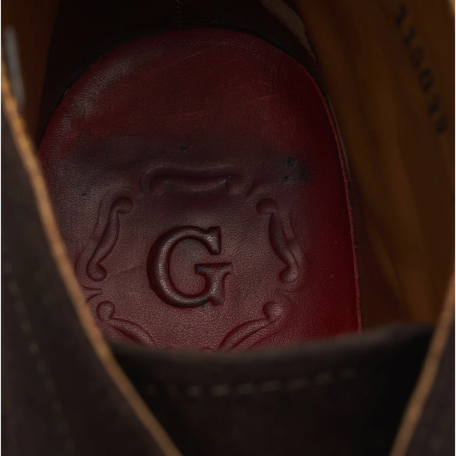 'Marcus' Dark Brown Suede Chukka Boots UK 7 F - Image 6