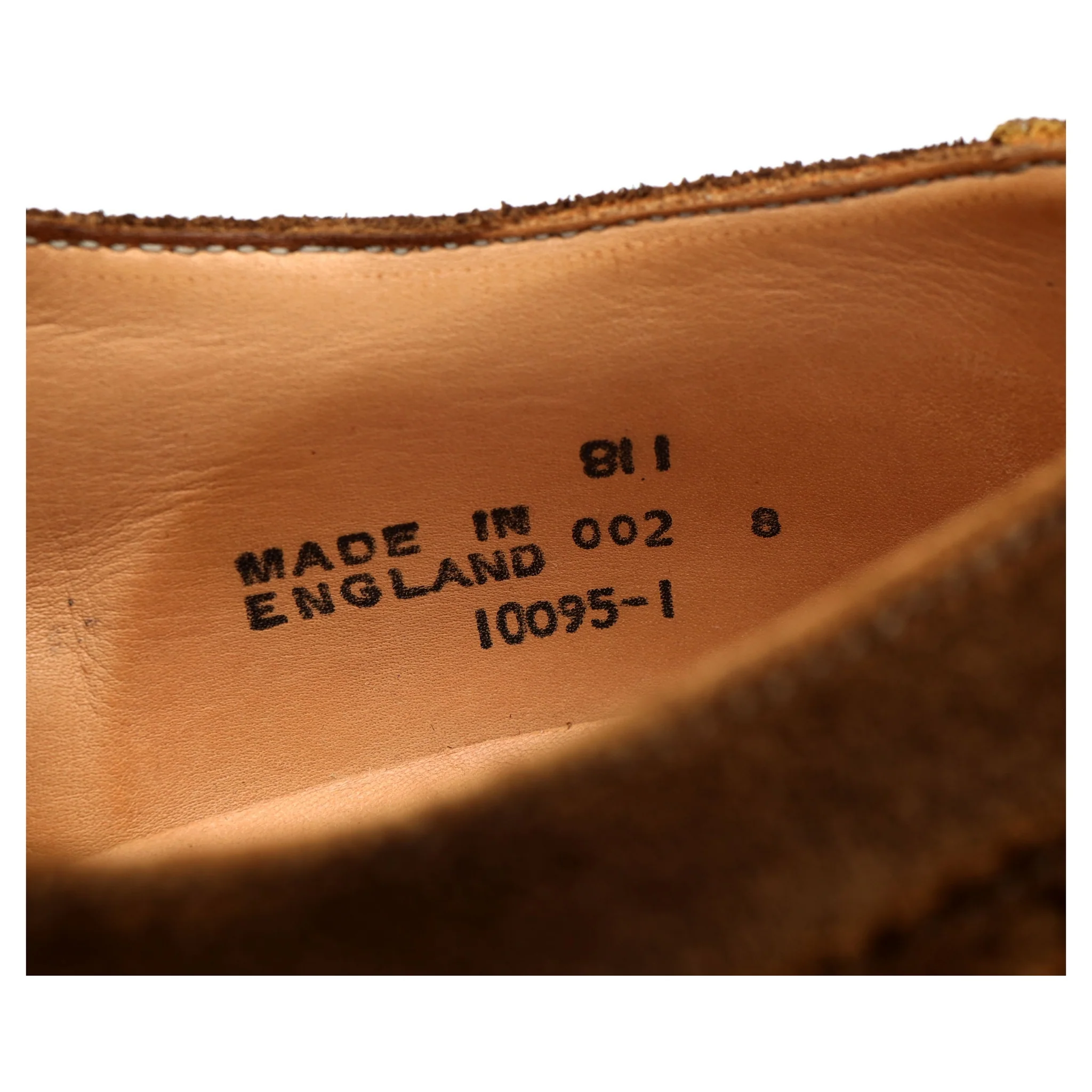 Snuff Brown Suede Derby Brogues UK 8 - Image 13