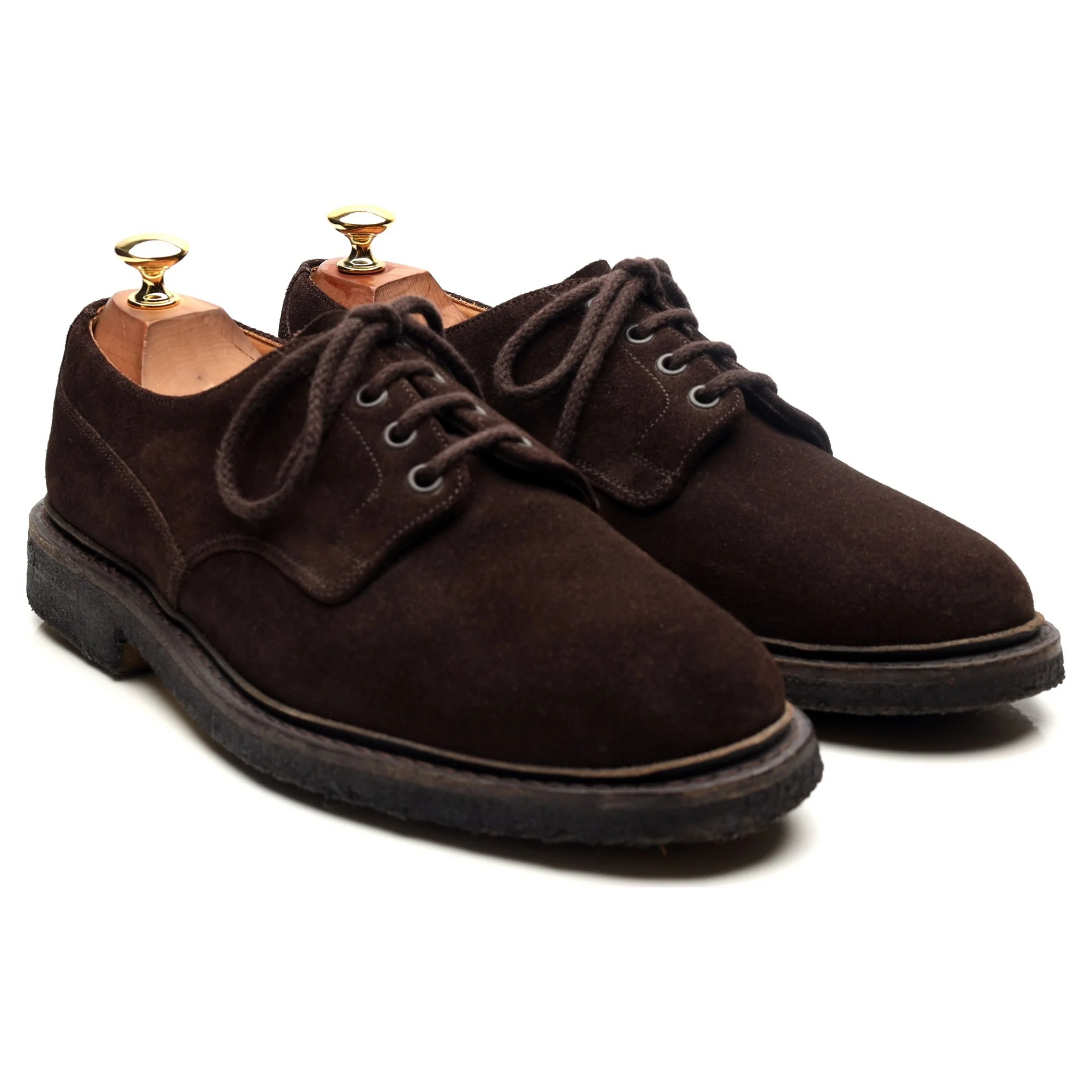 'Chilcote' Dark Brown Suede Derby UK 9 G - Image 7
