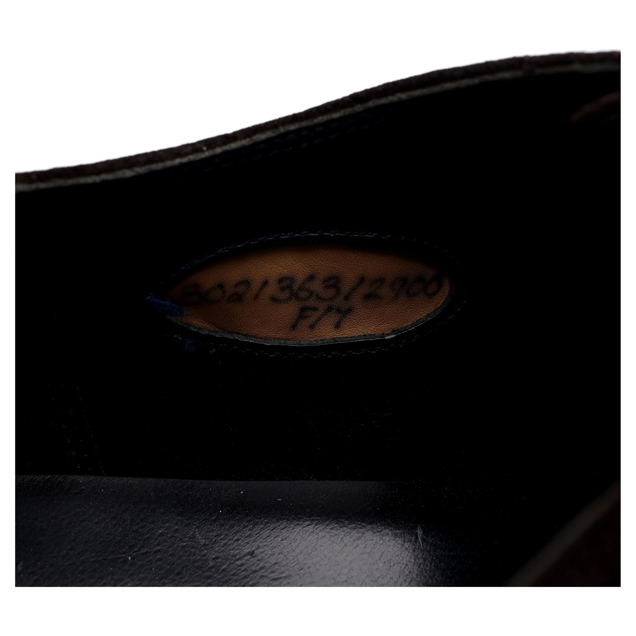 Gieves & Hawkes Dark Brown Suede Oxford UK 7 F - Image 7