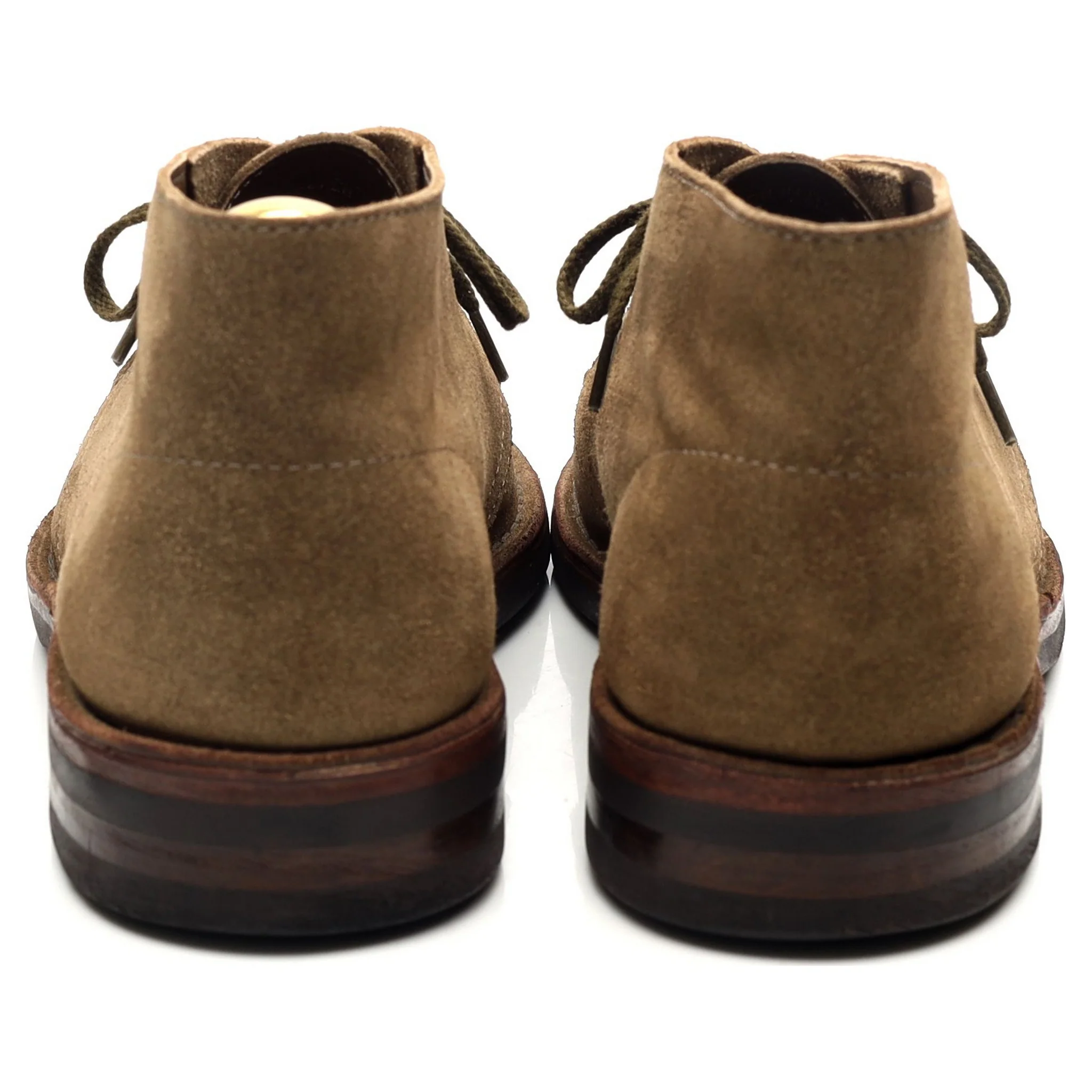 'Clifford' Taupe Brown Suede Chukka Boots UK 10.5 - Image 4